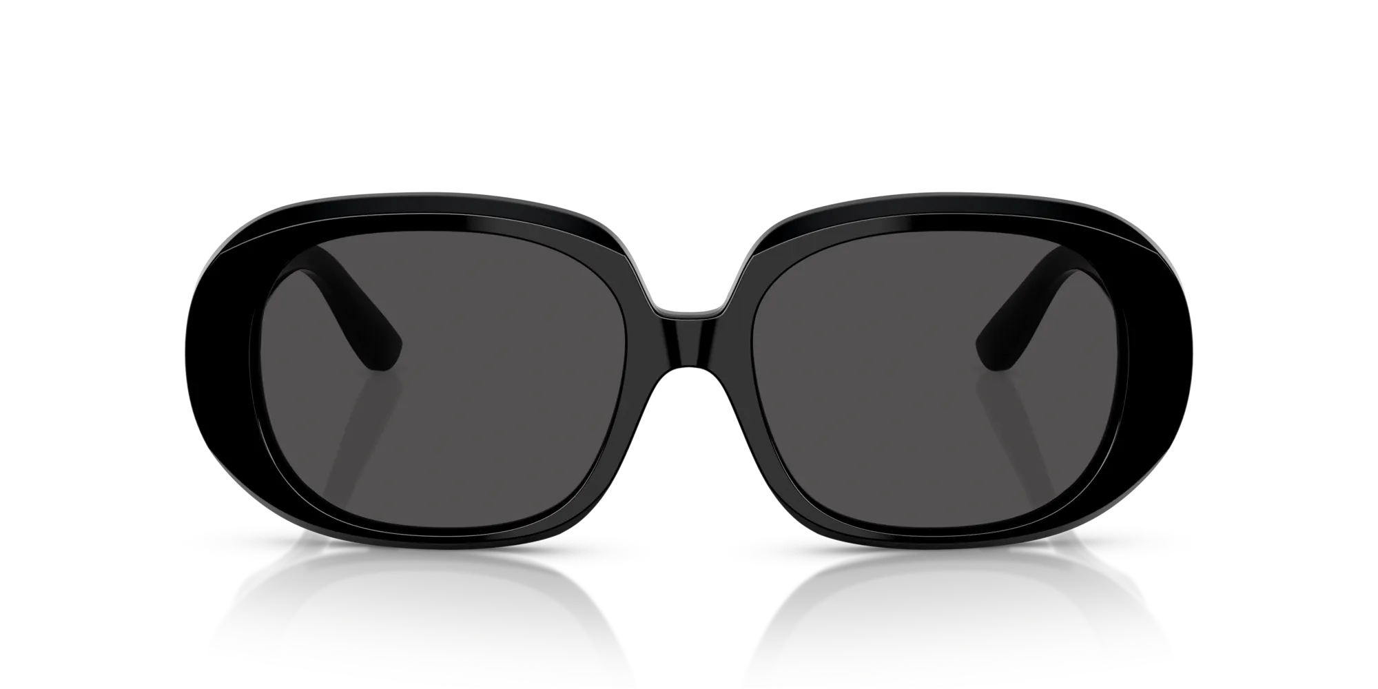 Dolce & Gabbana DG4476 501/87 Occhiali da sole Acetato Nero Grigio Rotonda Normale - immagine 3