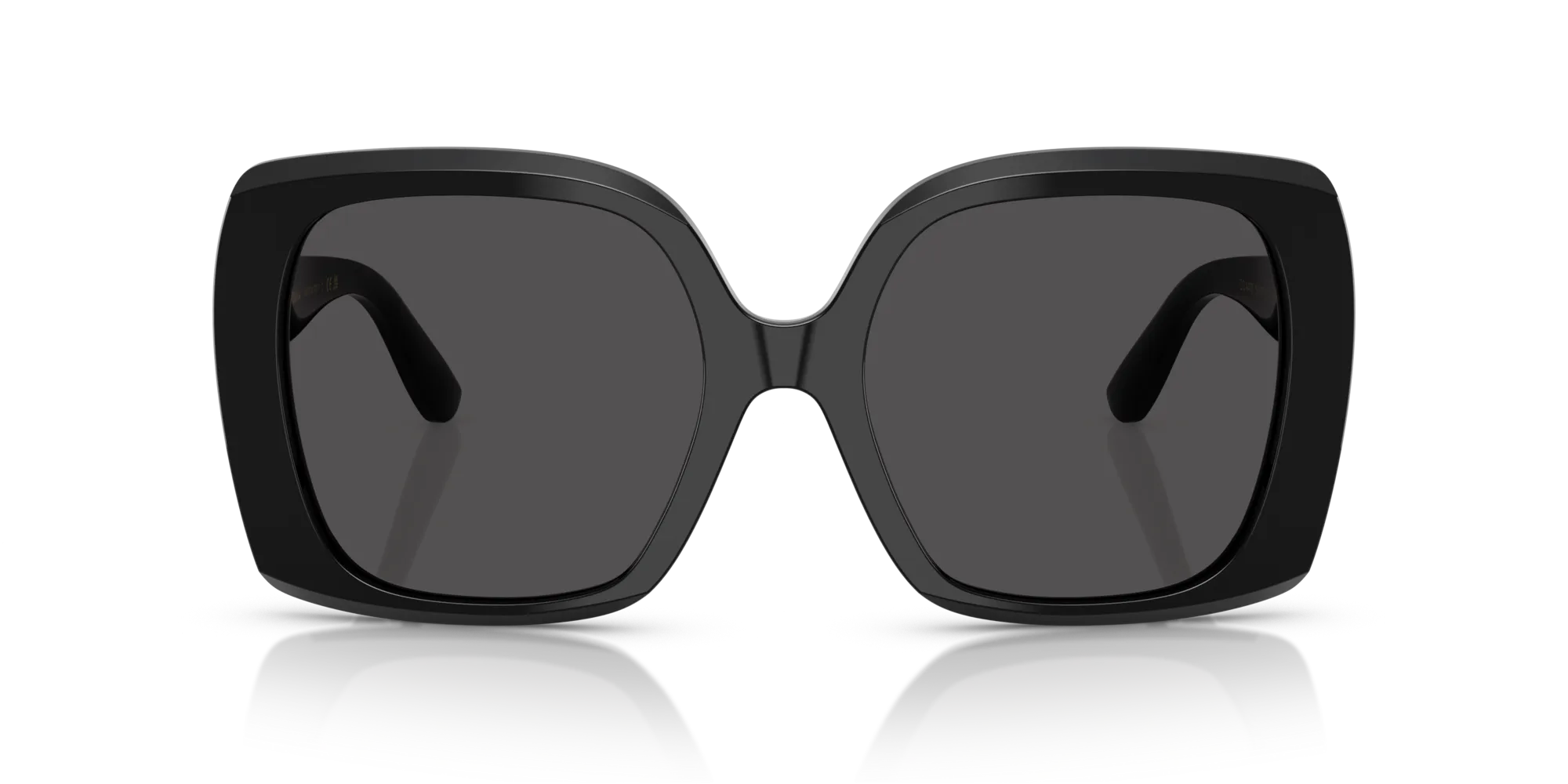 Dolce & Gabbana DG4475 501/87 Occhiali da sole Acetato Nero Grigio Squadrata Normale - immagine 3