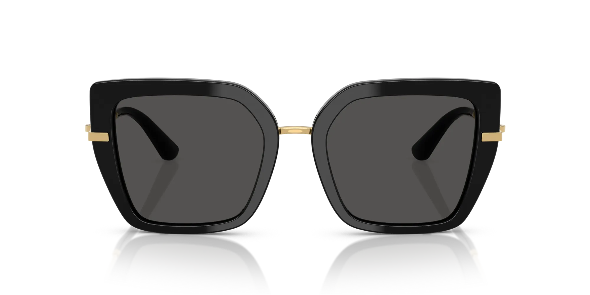 Dolce & Gabbana DG4474 501/87 Occhiali da sole Acetato Nero Grigio Farfalla Normale - immagine 3
