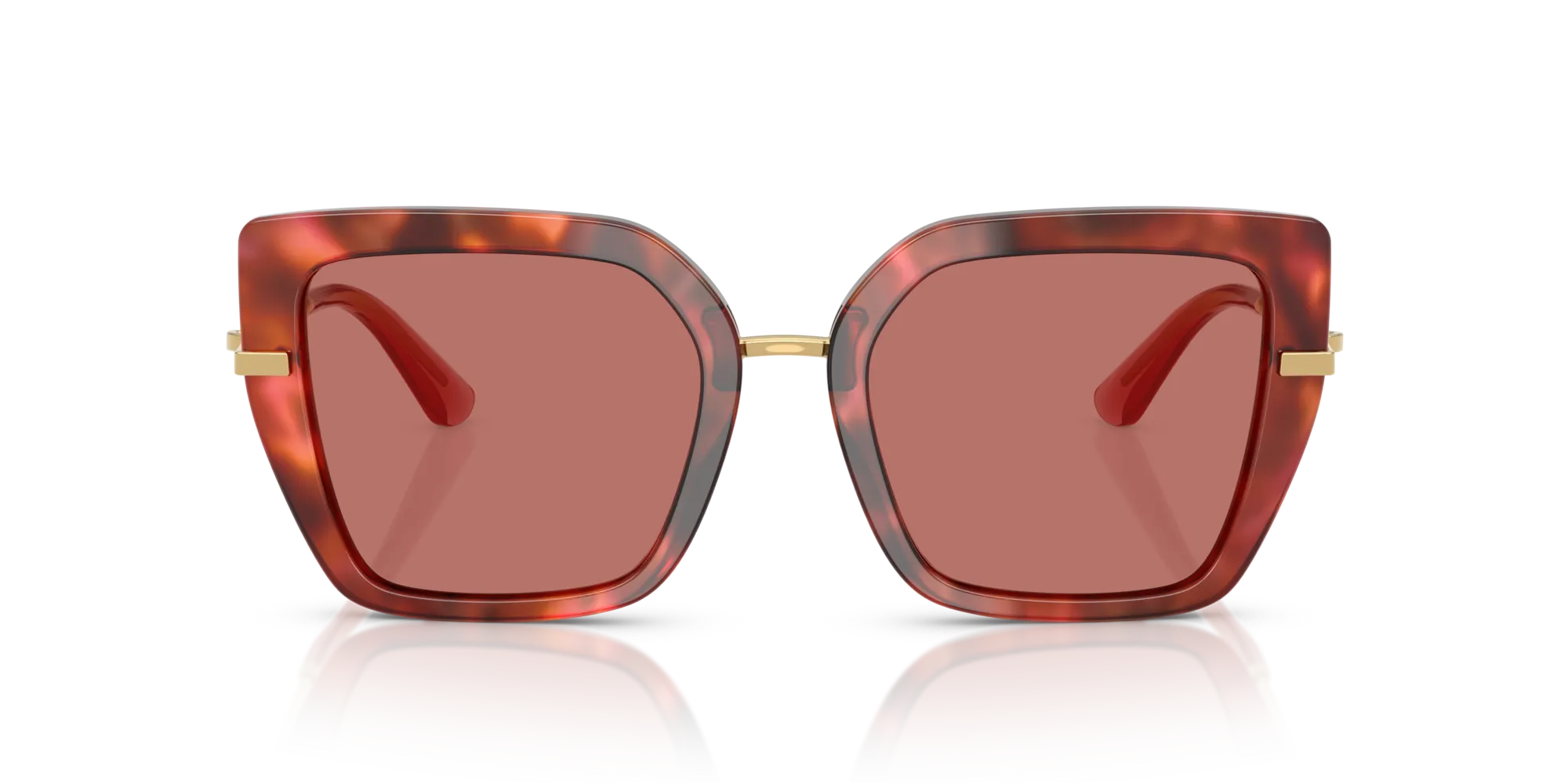 Dolce & Gabbana DG4474 344469 Occhiali da sole Acetato Tartaruga Viola Farfalla Normale - immagine 3
