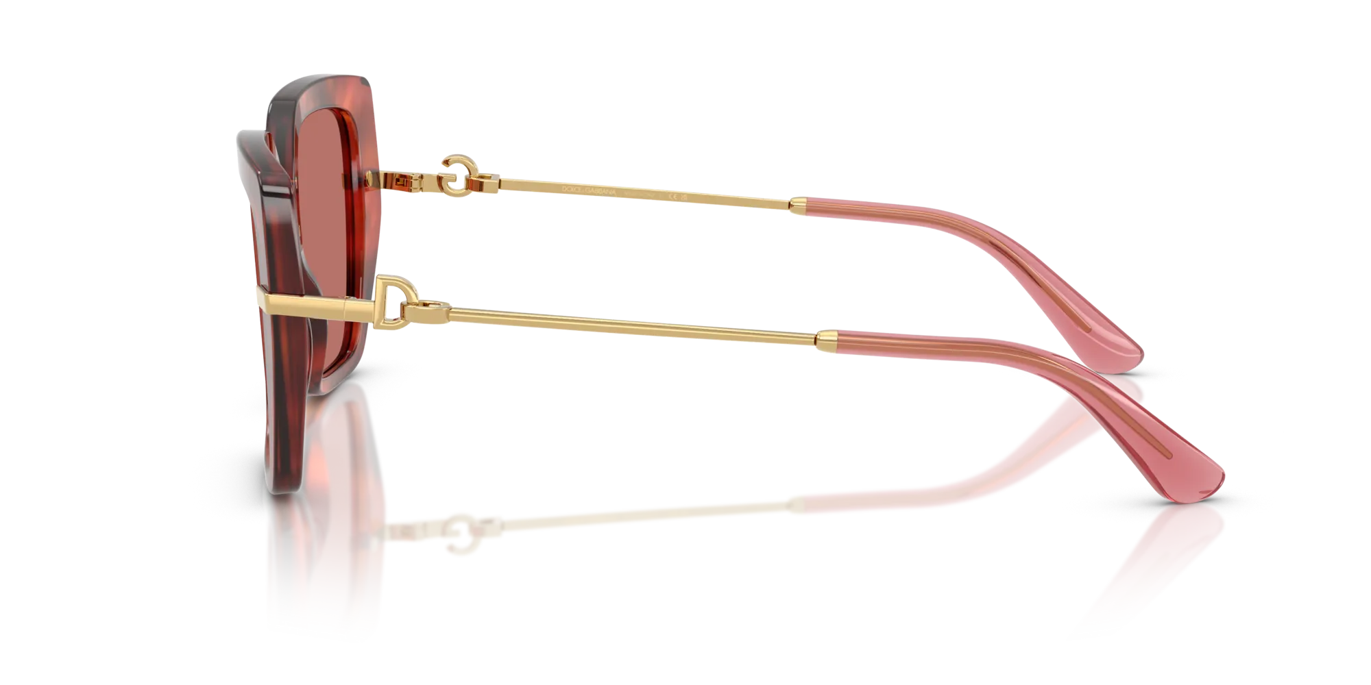 Dolce & Gabbana DG4474 344469 Occhiali da sole Acetato Tartaruga Viola Farfalla Normale - immagine 4