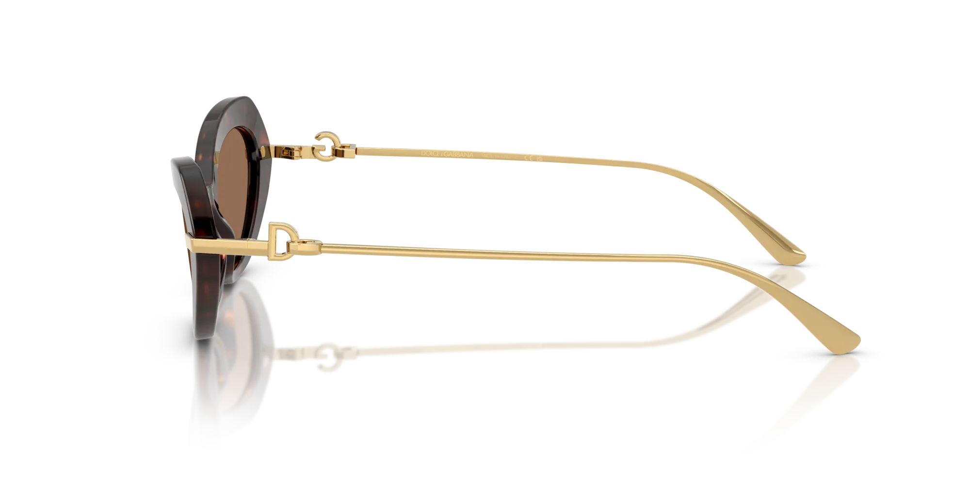 Dolce & Gabbana DG4473 502/73 Occhiali da sole Acetato Tartaruga Marrone Farfalla Normale - immagine 4