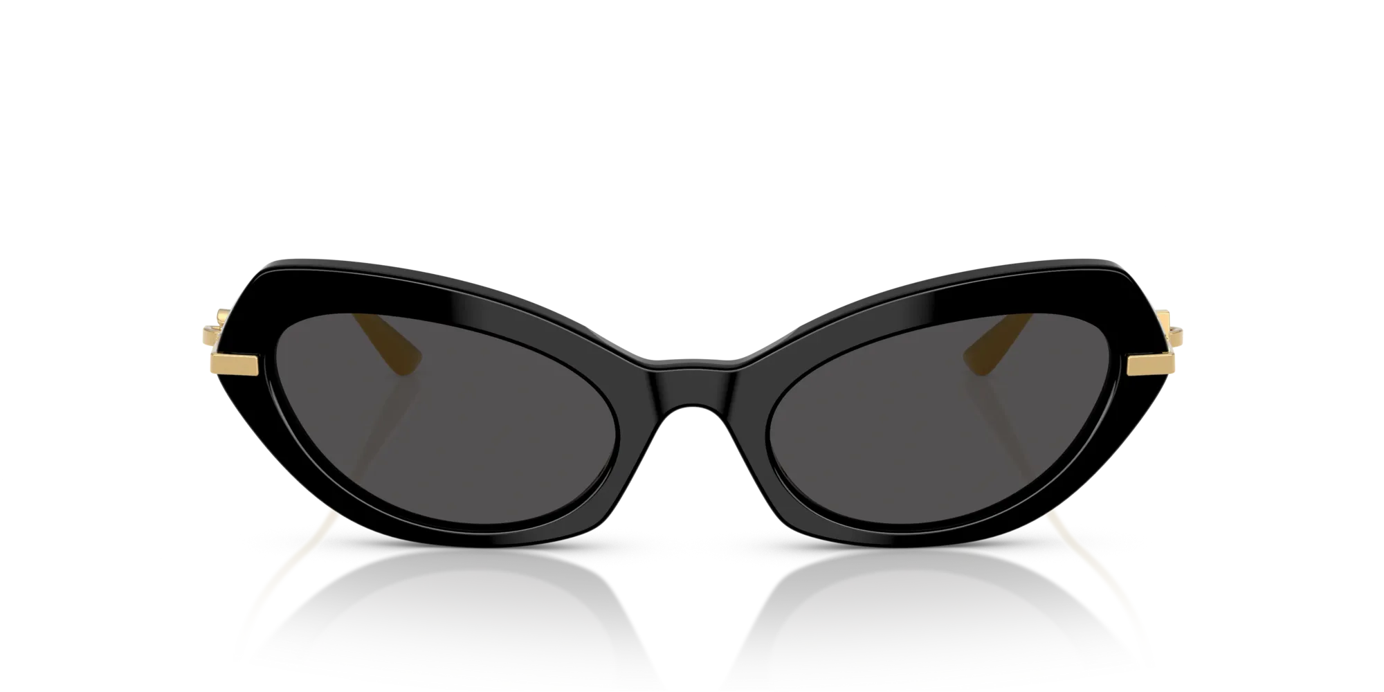 Dolce & Gabbana DG4473 501/87 Occhiali da sole Acetato Nero Grigio Farfalla Normale - immagine 3