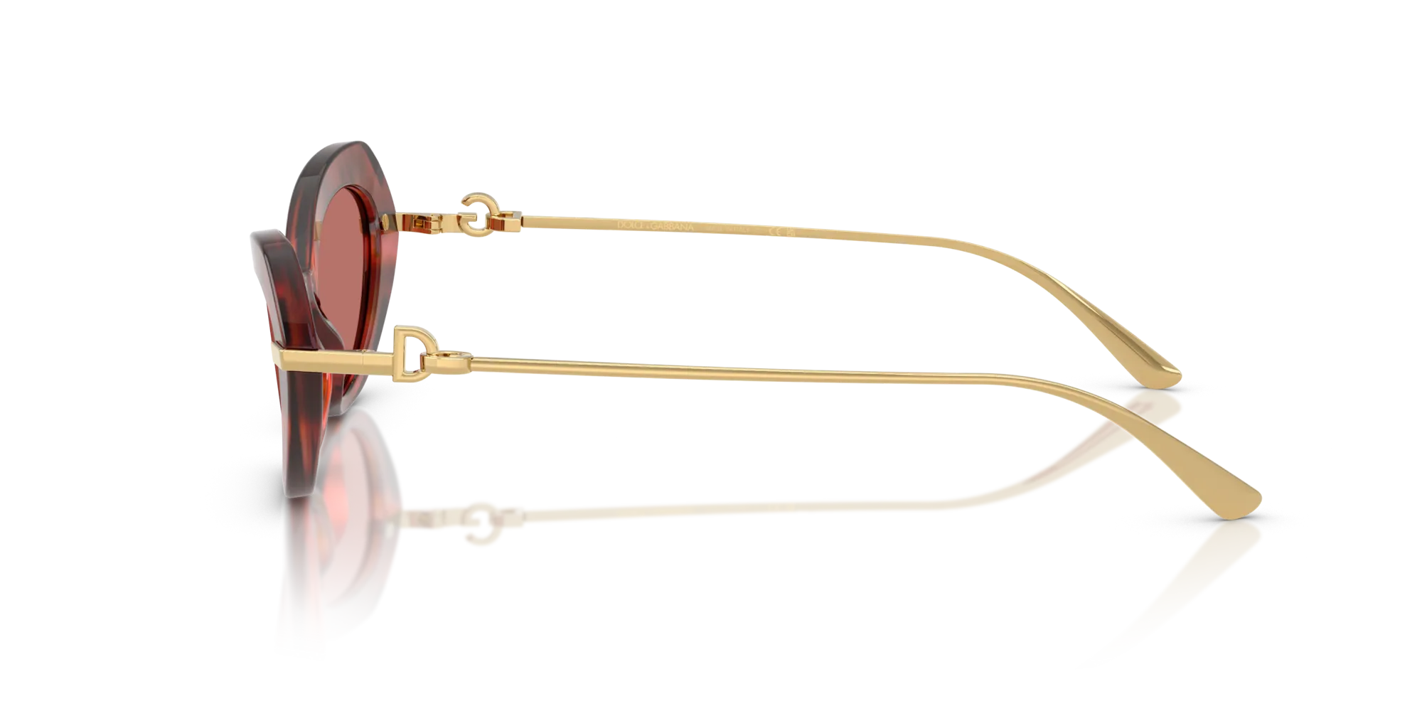 Dolce & Gabbana DG4473 344469 Occhiali da sole Acetato Tartaruga Viola Farfalla Normale - immagine 4