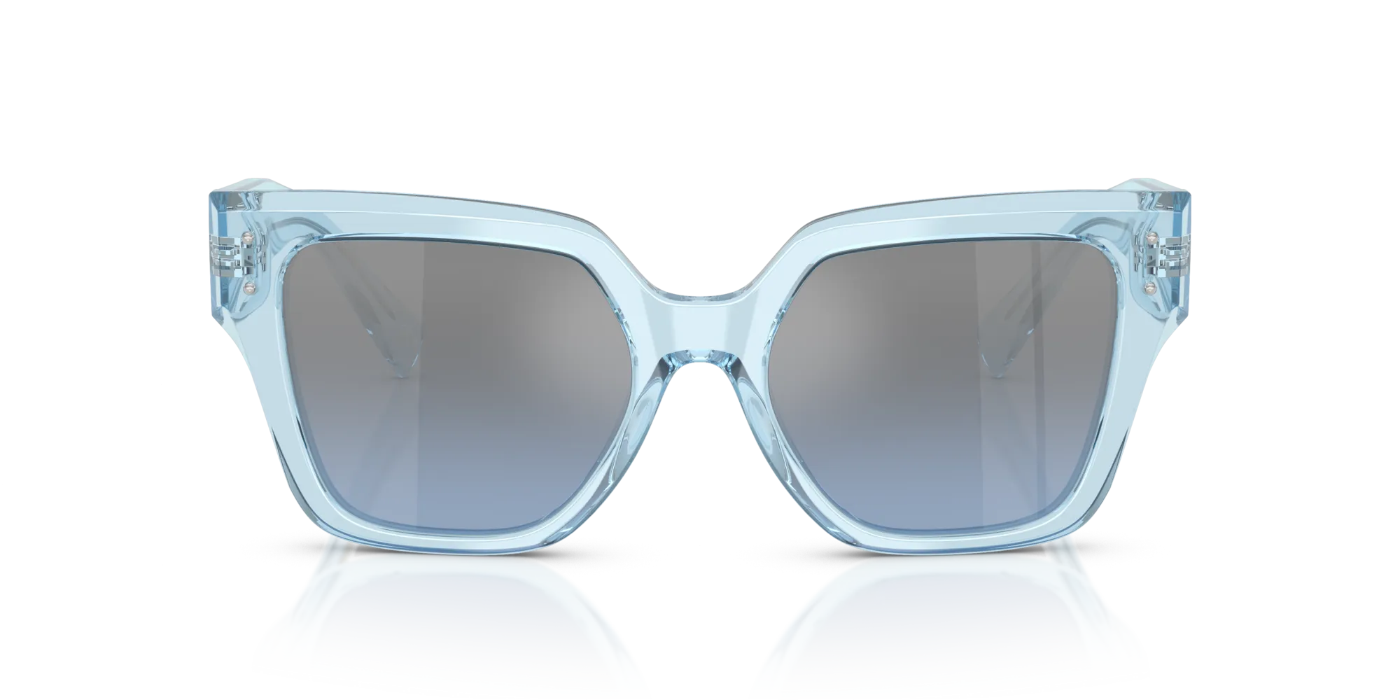 Dolce & Gabbana DG4471 33227C Occhiali da sole Acetato Blu Squadrata Normale Sfumato - immagine 3