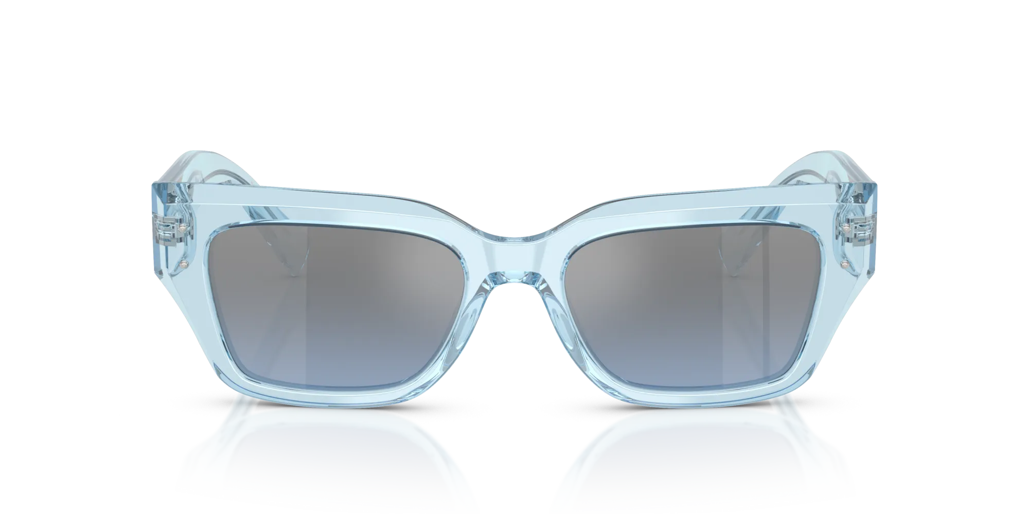 Dolce & Gabbana DG4462 33227C Occhiali da sole Acetato Blu Cat Eye Normale Sfumato - immagine 3