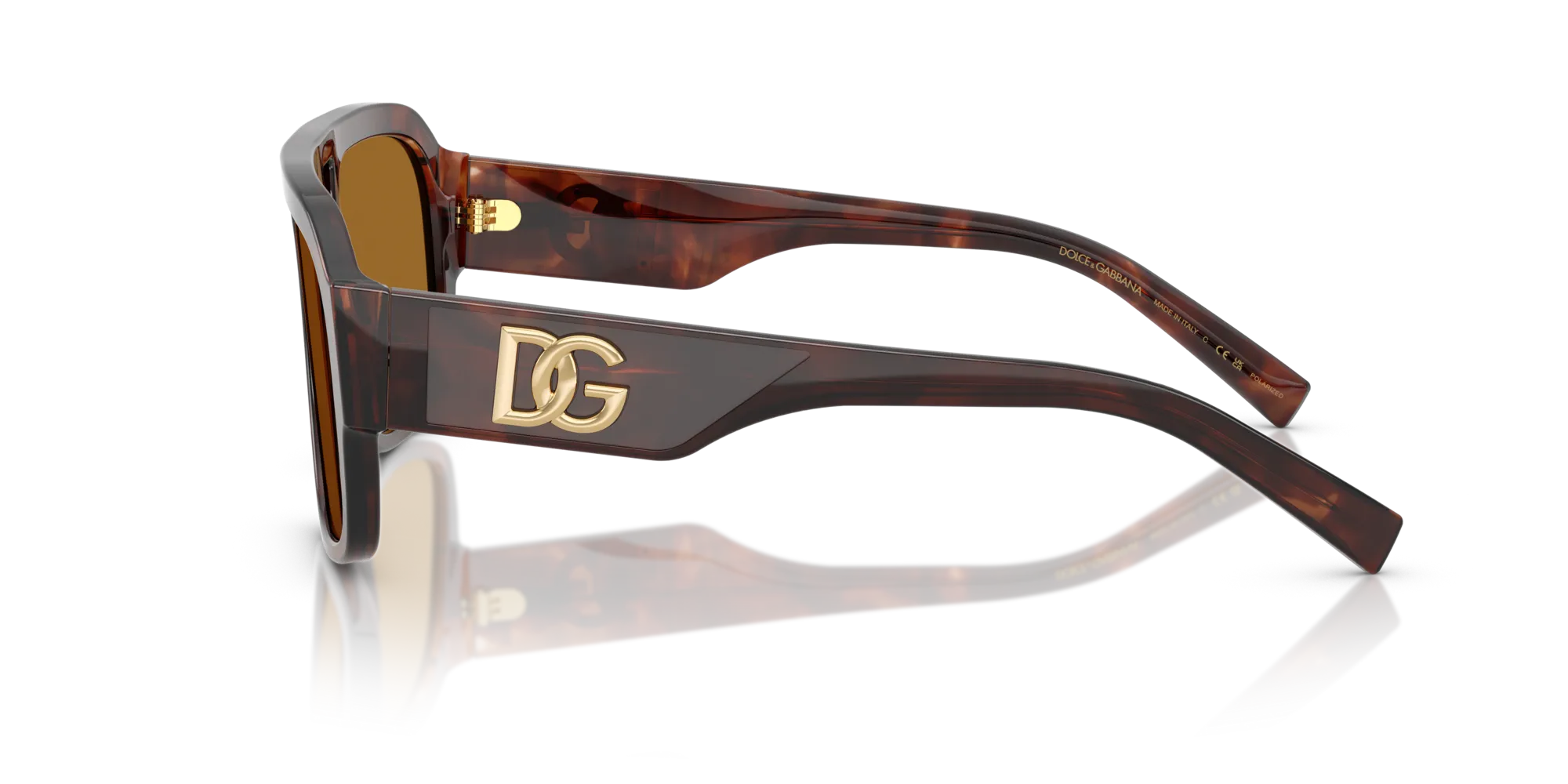 Dolce & Gabbana DG4403 322283 Occhiali da sole Acetato Rosso Pilot Polarizzata - immagine 4