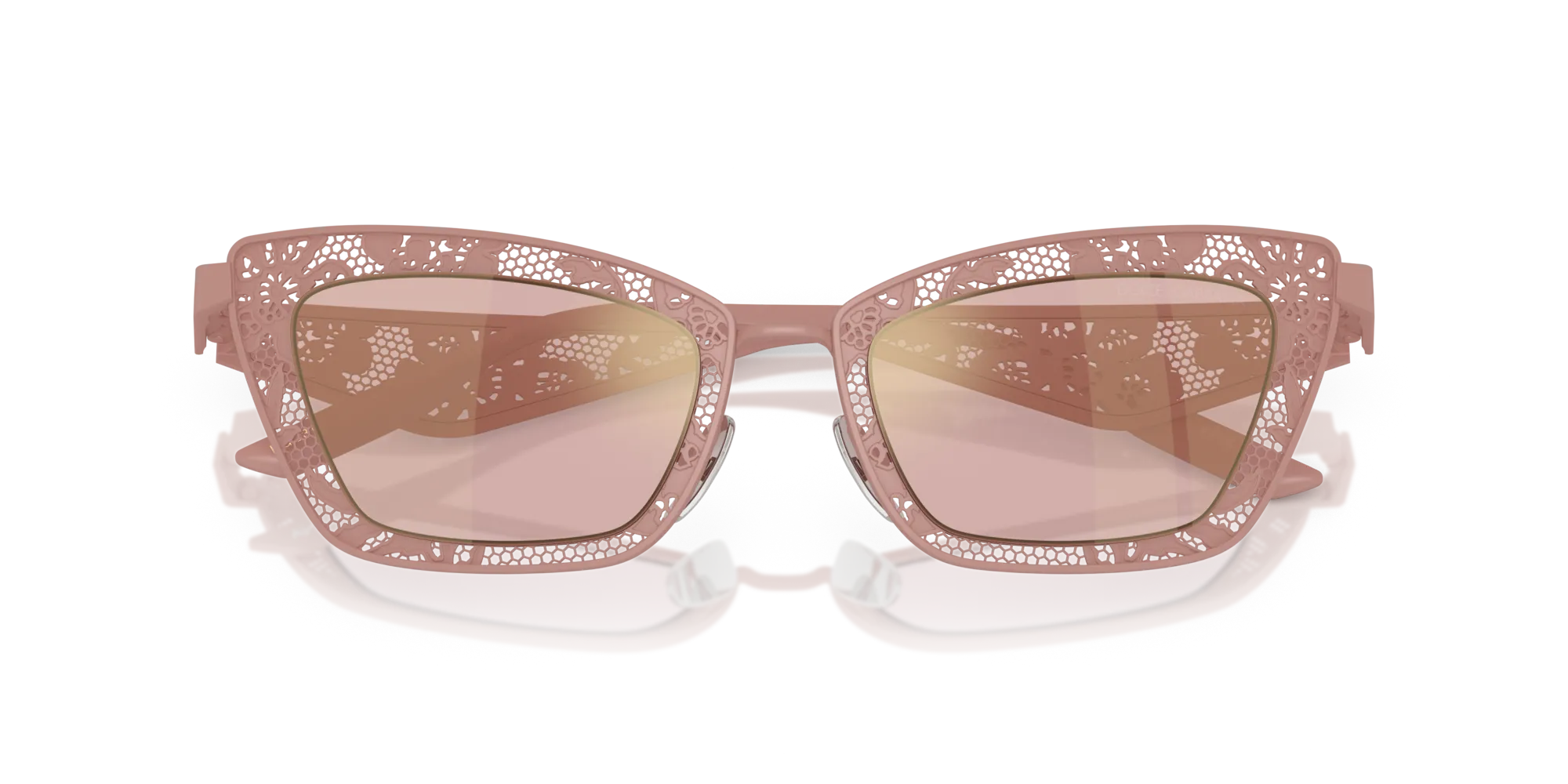 Dolce & Gabbana DG2311 13651T Occhiali da sole Acciaio Cat Eye Specchiate - immagine 2