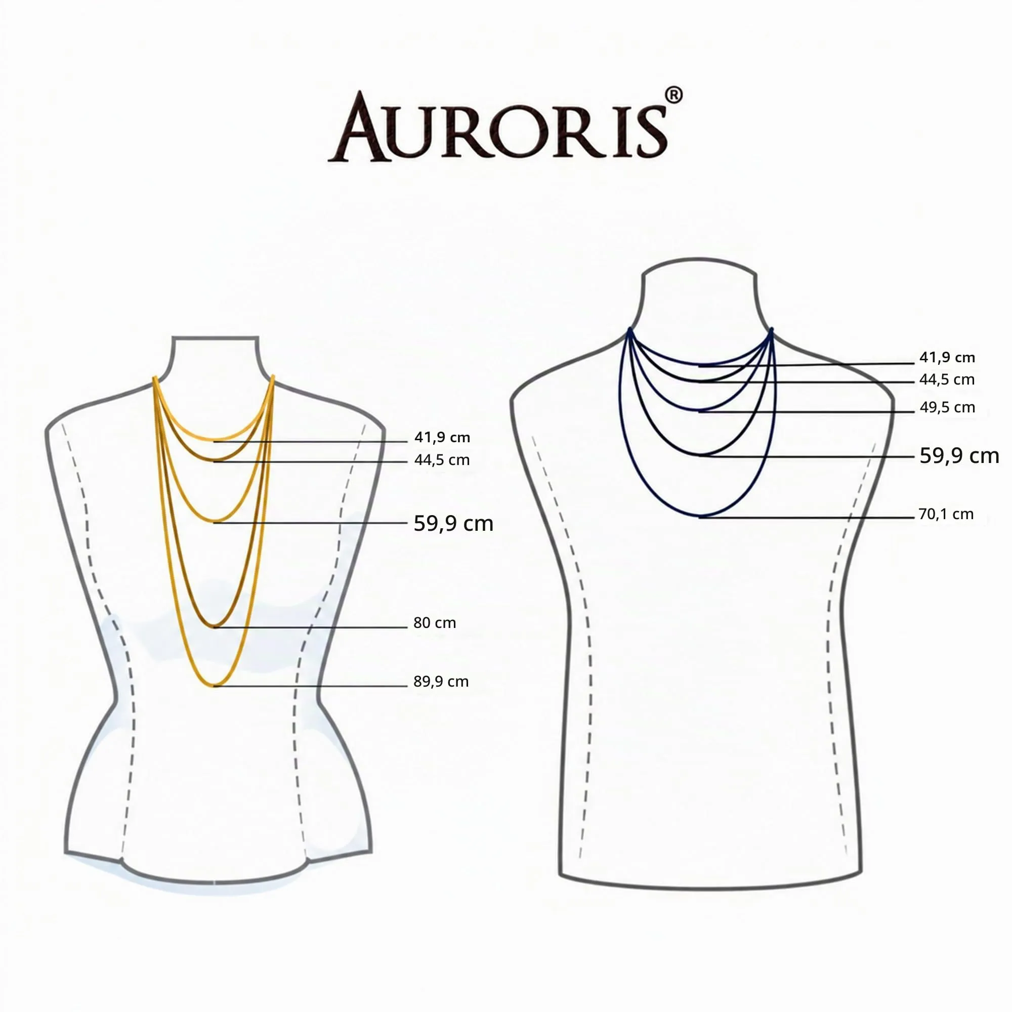 Auroris - Collana in vera pelle nera 2 mm con chiusura a moschettone in argento sterling 925, lunghezza 70 cm - immagine 5
