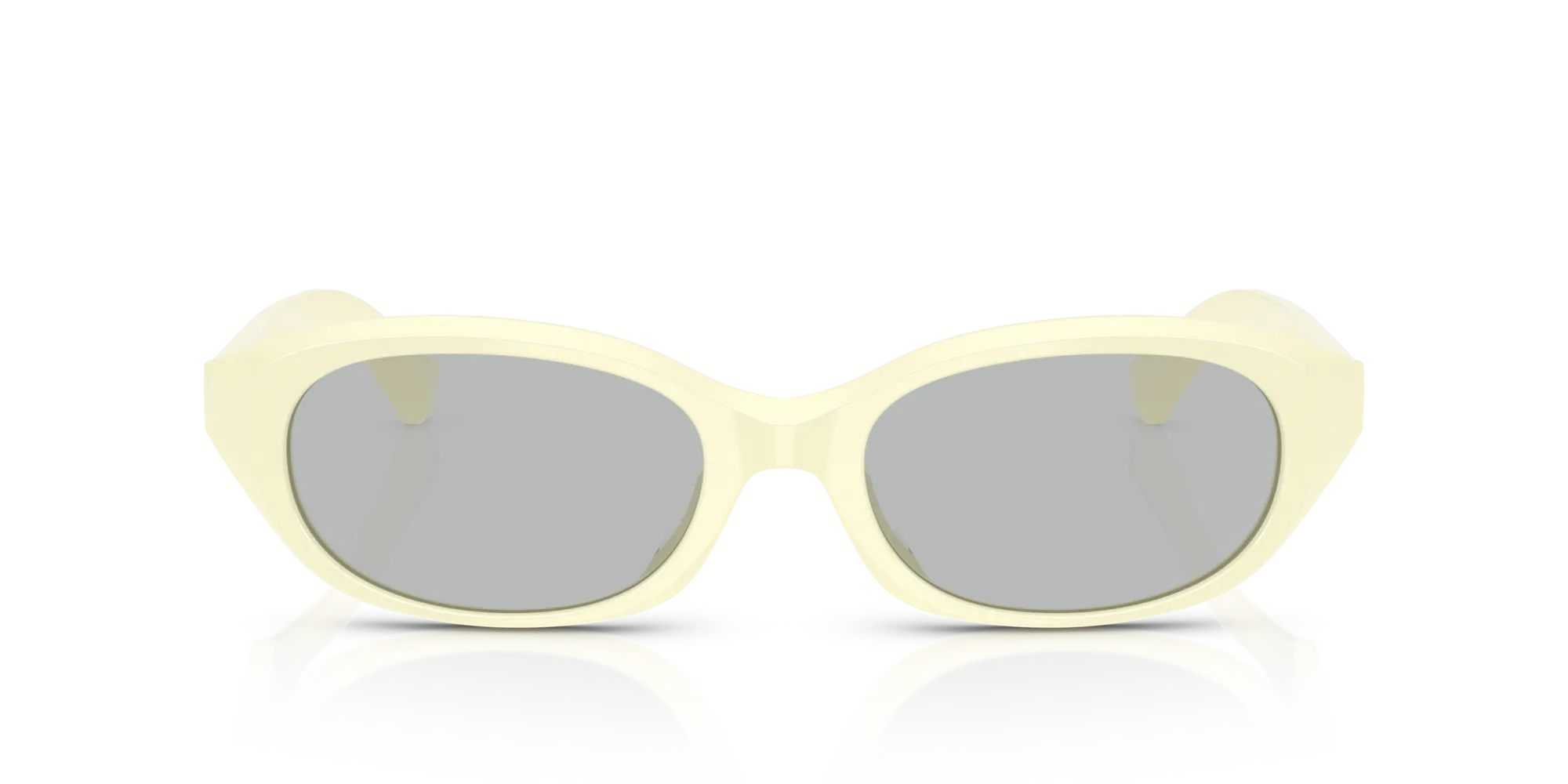 Burberry BE4447D 414587 Occhiali da sole Acetato Giallo Grigio Rotonda Normale - immagine 3