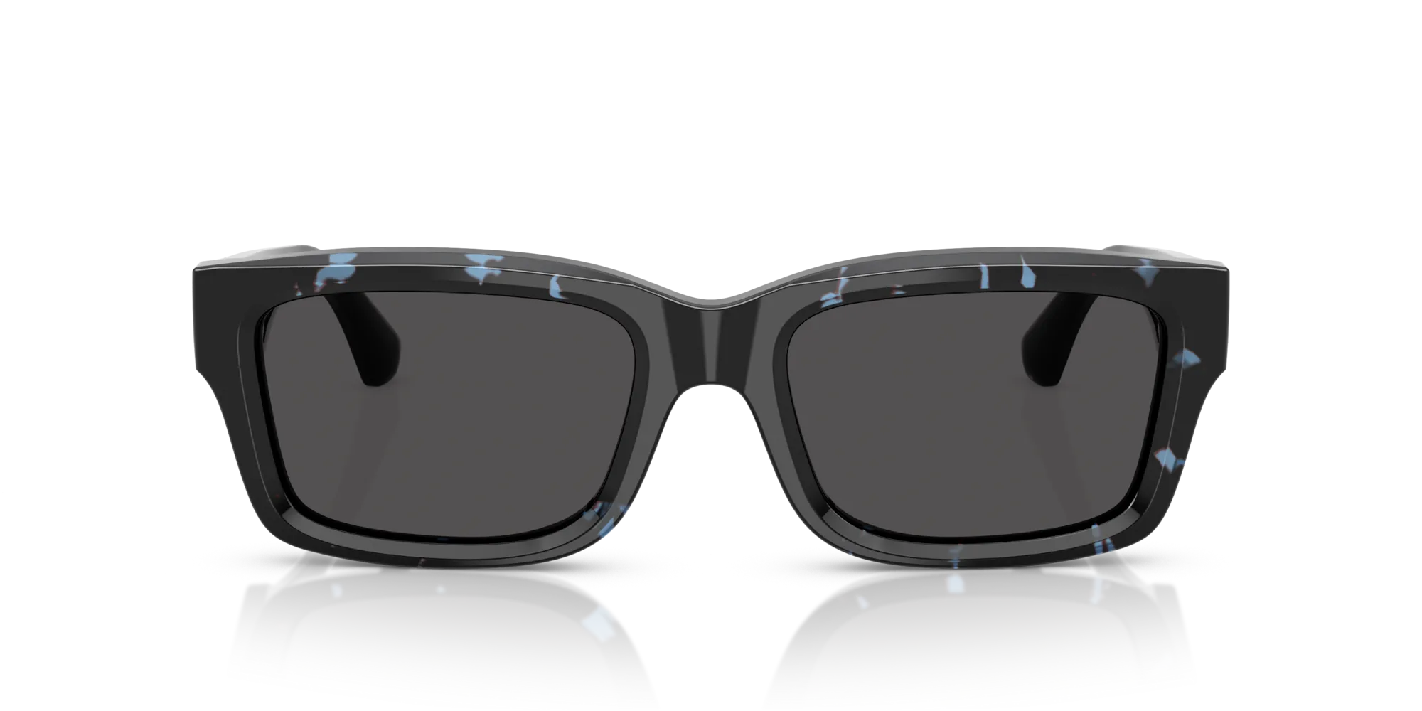 Burberry BE4443 411187 Occhiali da sole Acetato Blu Grigio Squadrata Normale - immagine 3