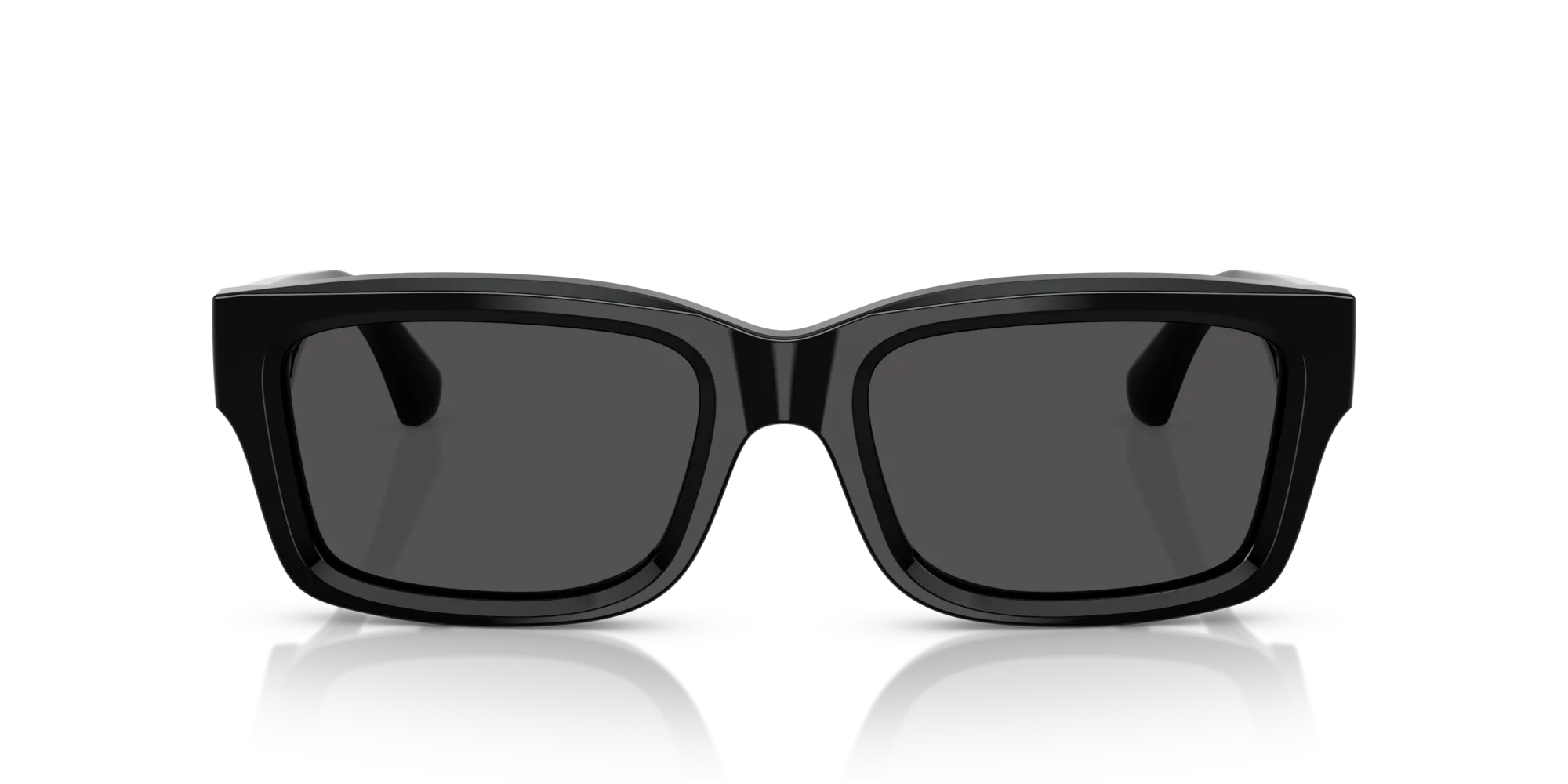 Burberry BE4443 300187 Occhiali da sole Acetato Nero Grigio Squadrata Normale - immagine 3