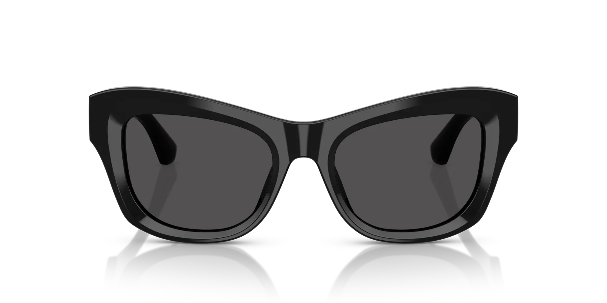 Burberry BE4442U 300187 Occhiali da sole Acetato Nero Grigio Cat Eye Normale - immagine 3