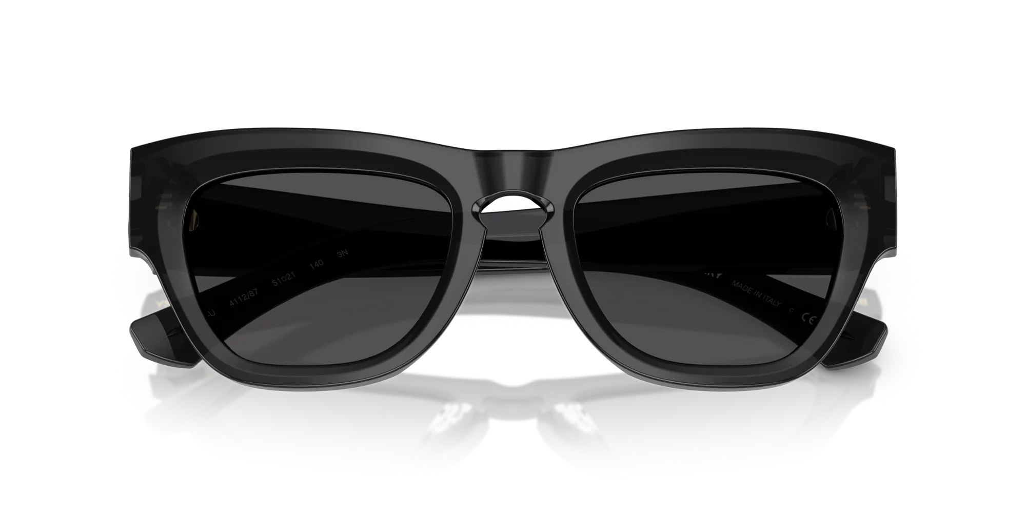 Burberry BE4440U 411287 Occhiali da sole Acetato Grigio Grigio Geometrica Normale - immagine 2