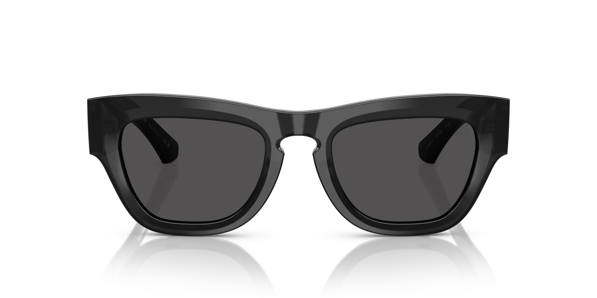 Burberry BE4440U 411287 Occhiali da sole Acetato Grigio Grigio Geometrica Normale - immagine 3