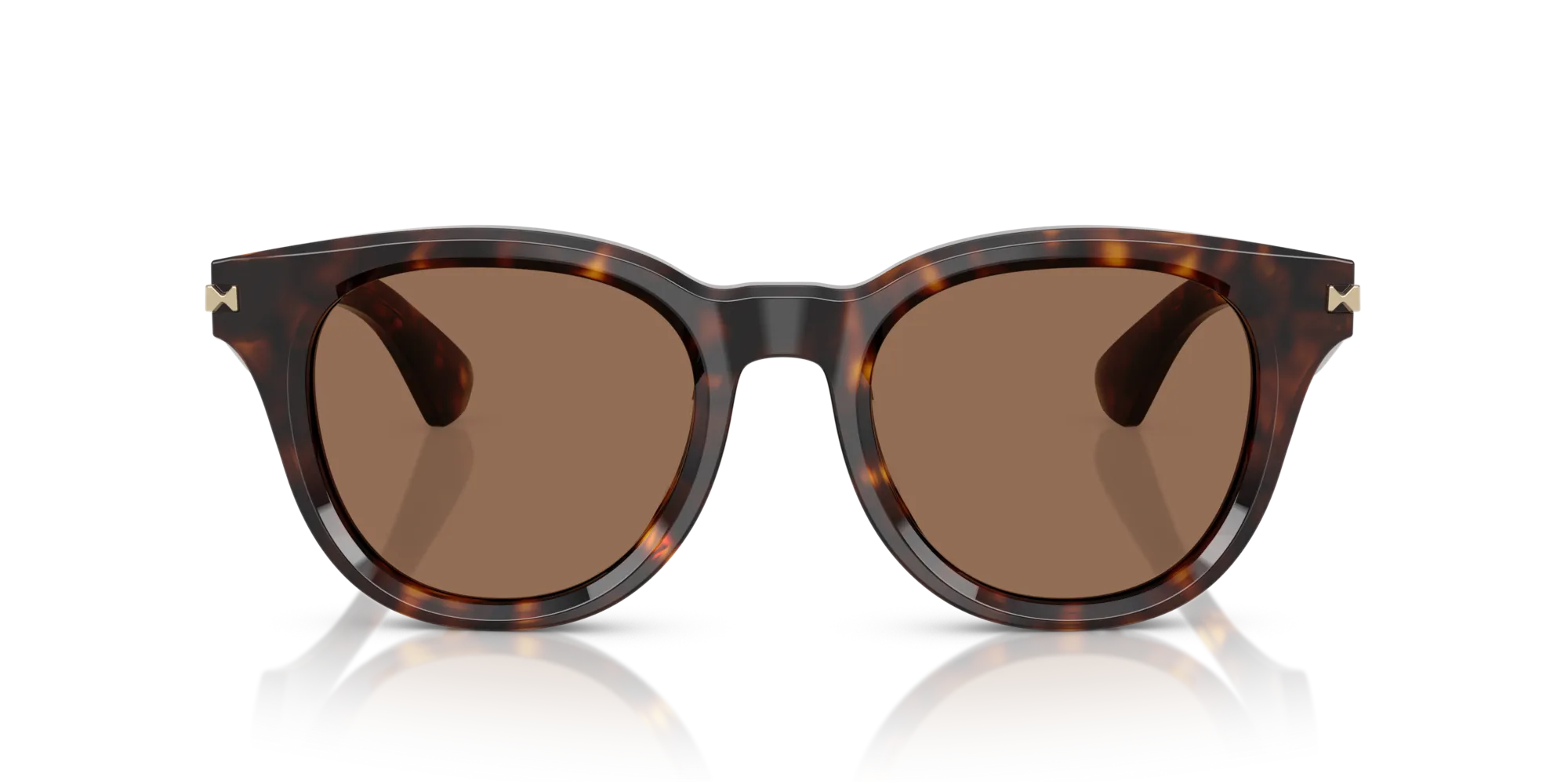 Burberry BE4439 300273 Occhiali da sole Acetato Marrone Marrone Rotonda Normale - immagine 3