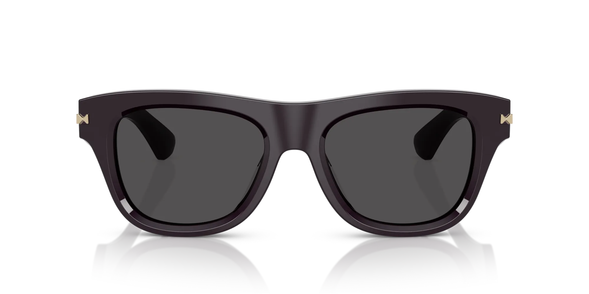 Burberry BE4438U 326587 Occhiali da sole Acetato Rosso Grigio Squadrata Normale - immagine 3