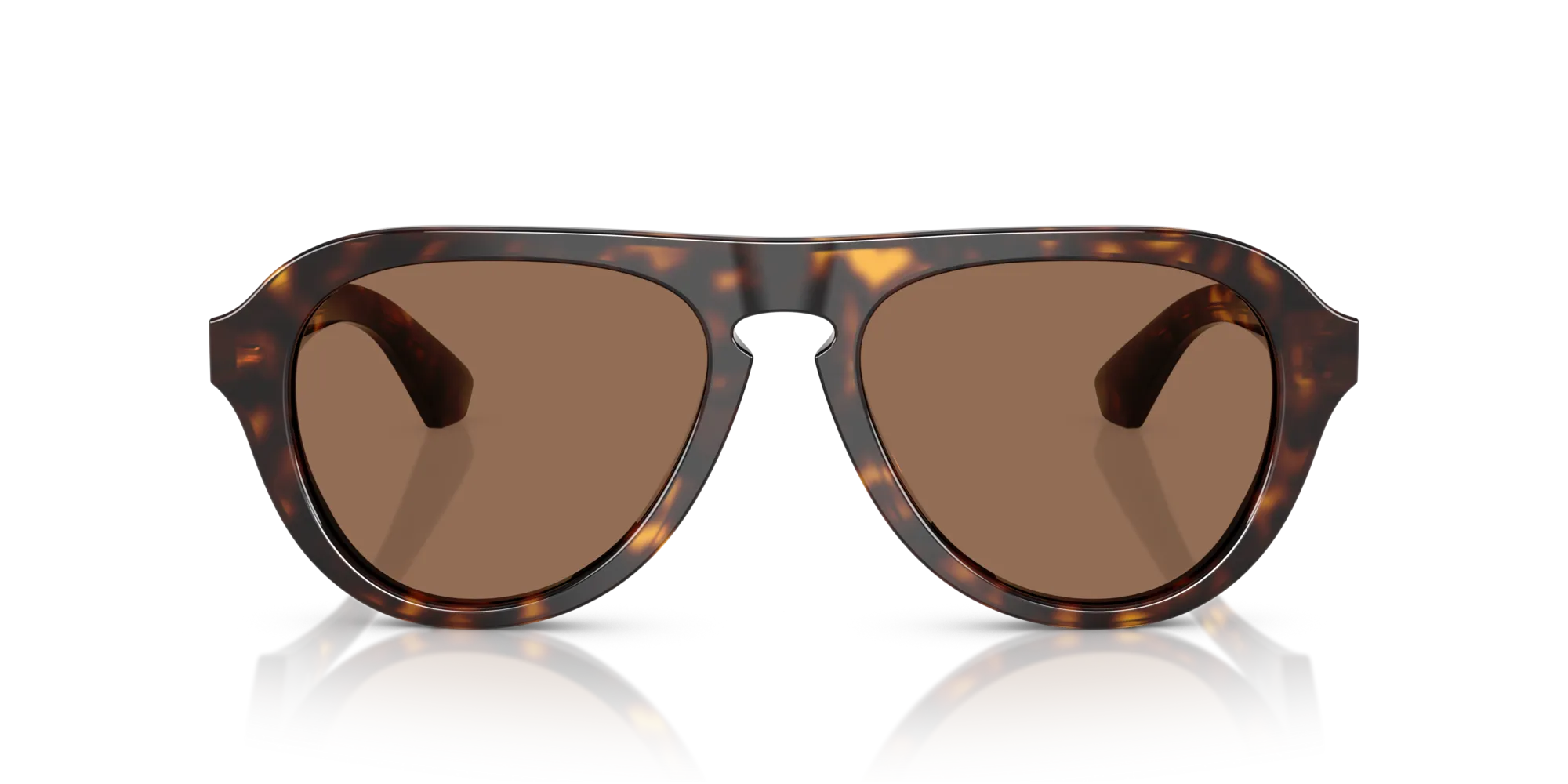 Burberry BE4437U 300273 Occhiali da sole Acetato Marrone Marrone Pilot Normale - immagine 3