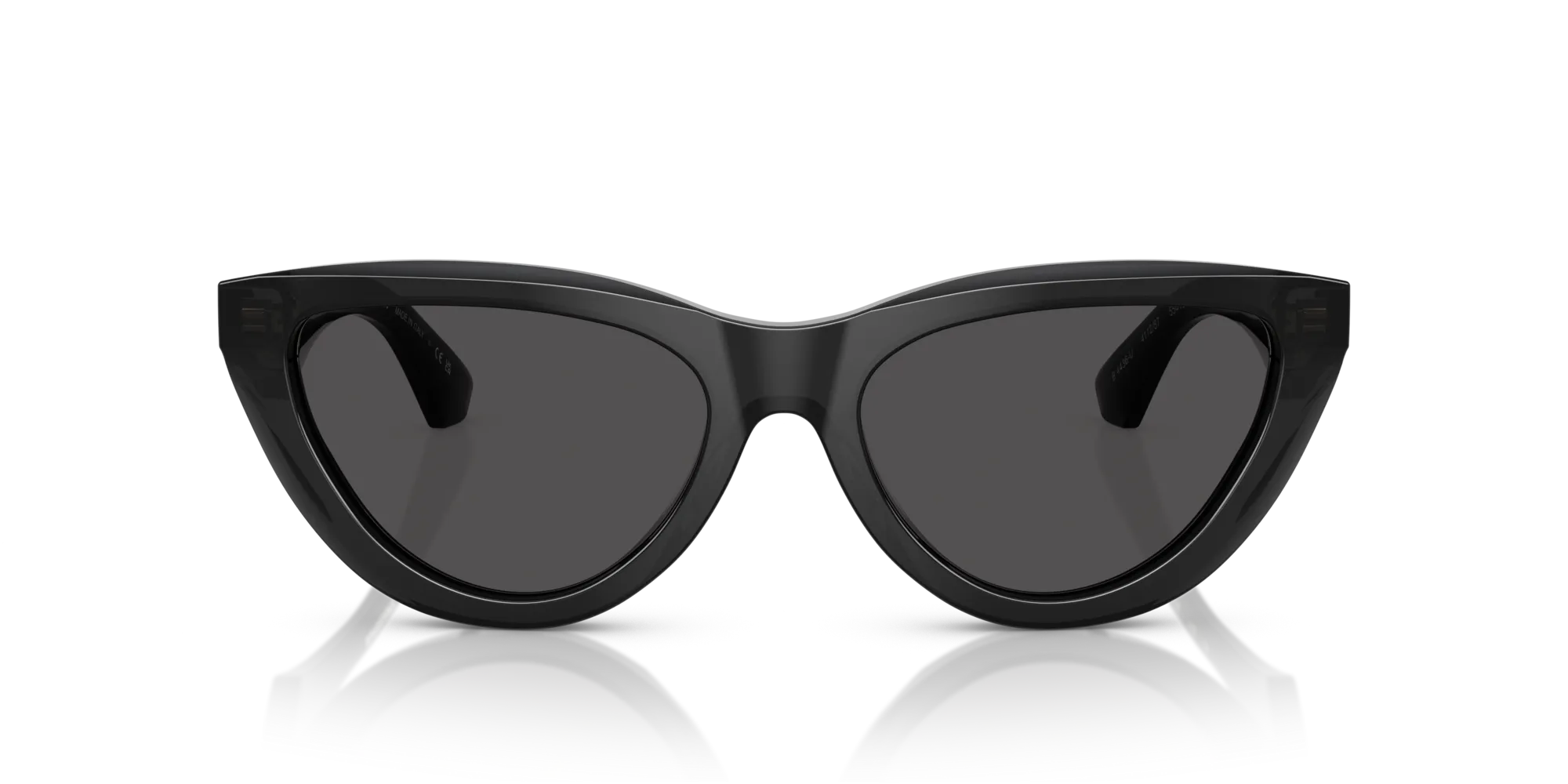 Burberry BE4436U 411287 Occhiali da sole Acetato Grigio Grigio Cat Eye Normale - immagine 3