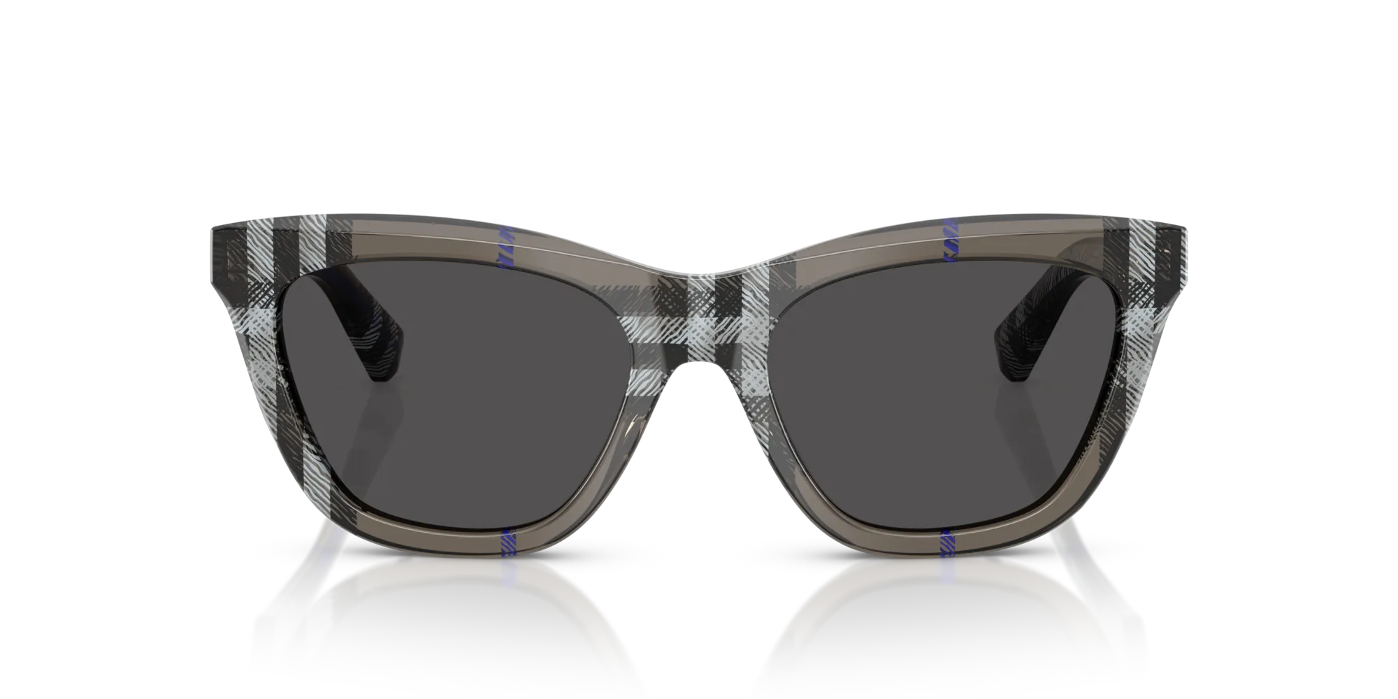 Burberry BE4435 414787 Occhiali da sole Acetato Grigio Grigio Cat Eye Normale - immagine 3