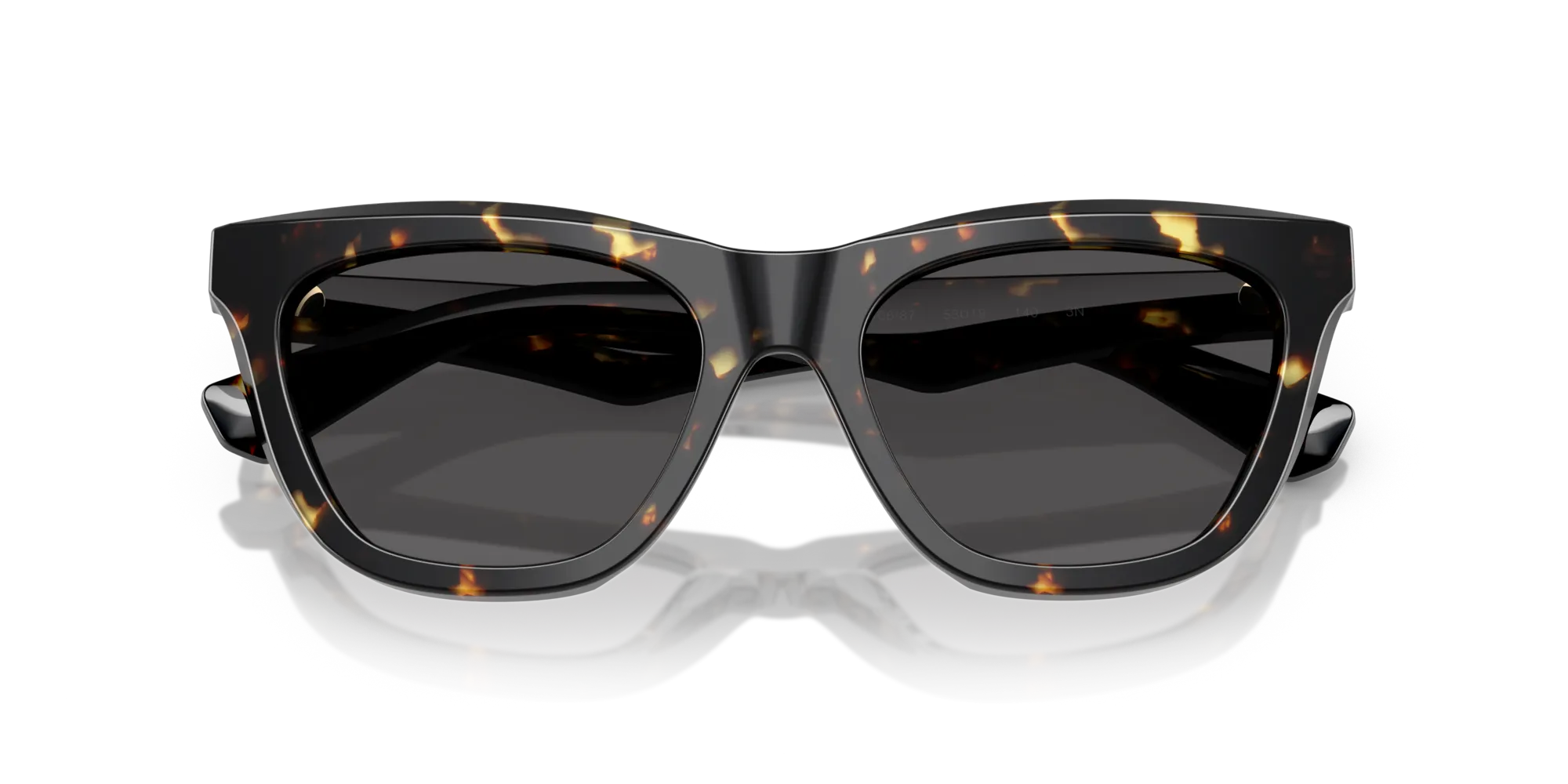 Burberry BE4435 410687 Occhiali da sole Acetato Tartaruga Grigio Cat Eye Normale - immagine 2