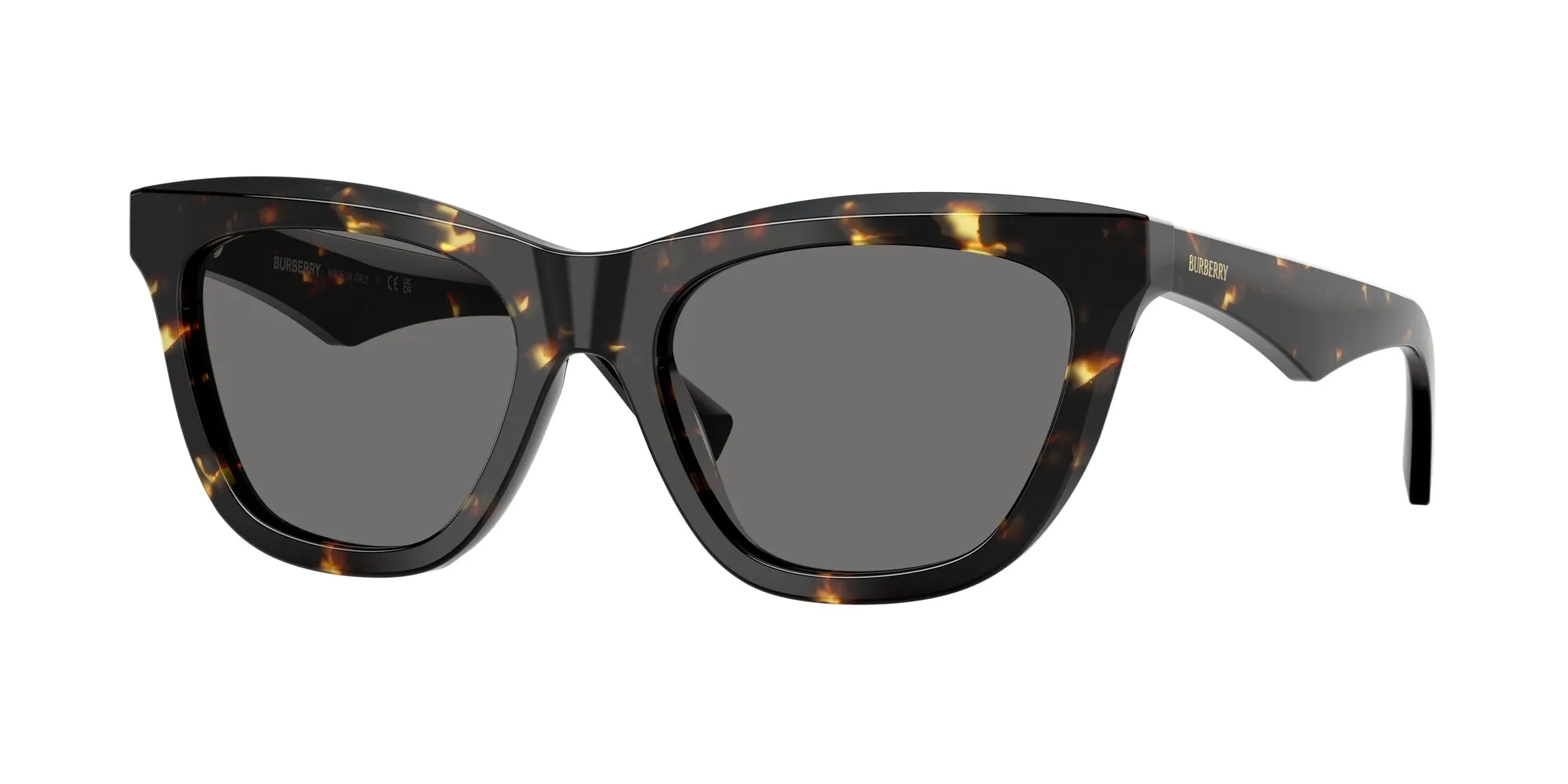 Burberry BE4435 410681 Occhiali da sole Acetato Tartaruga Grigio Cat Eye Polarizzata - immagine 1