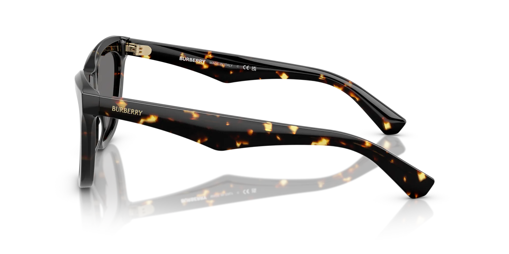 Burberry BE4435 410681 Occhiali da sole Acetato Tartaruga Grigio Cat Eye Polarizzata - immagine 4