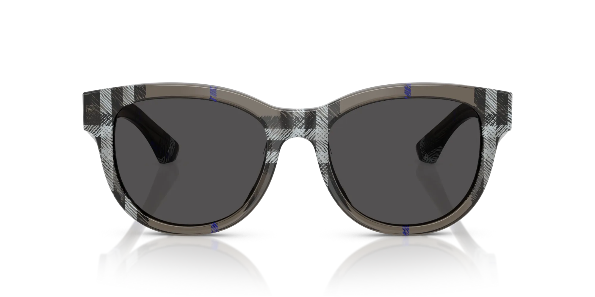 Burberry BE4432U 414787 Occhiali da sole Acetato Grigio Grigio Pantos Normale - immagine 3