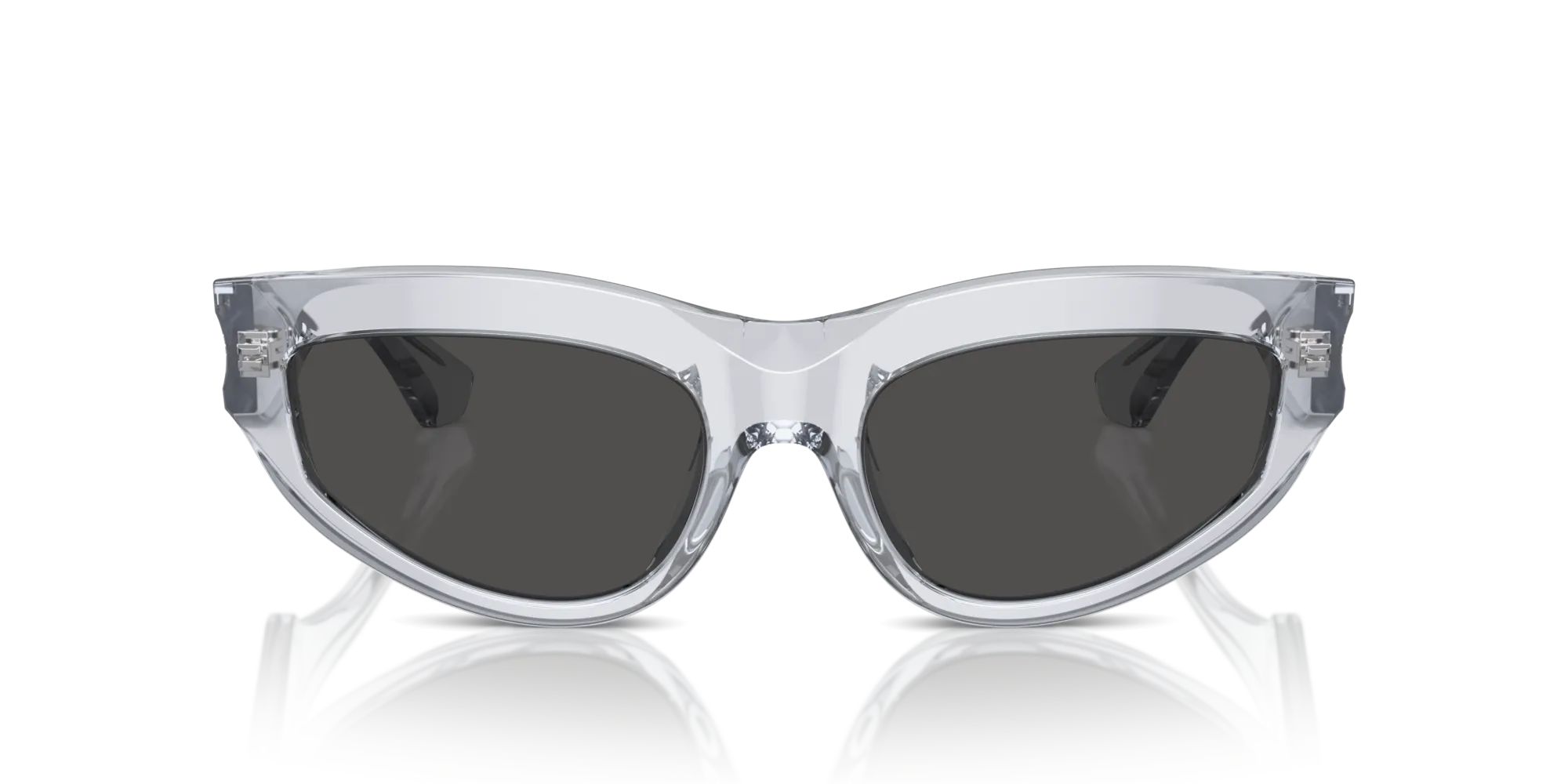 Burberry BE4425U 382587 Occhiali da sole Acetato Grigio Grigio Cat Eye Normale - immagine 3