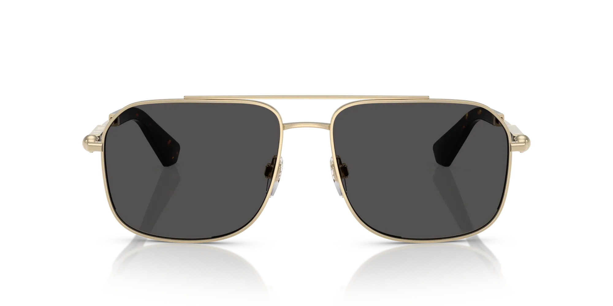 Burberry BE3159 110987 Occhiali da sole Metallo Oro Grigio Squadrata Normale - immagine 3
