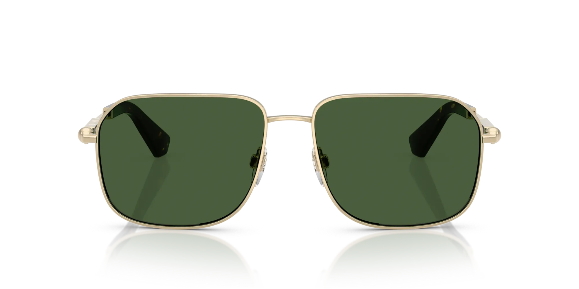 Burberry BE3159 110971 Occhiali da sole Metallo Oro Verde Geometrica Normale - immagine 3