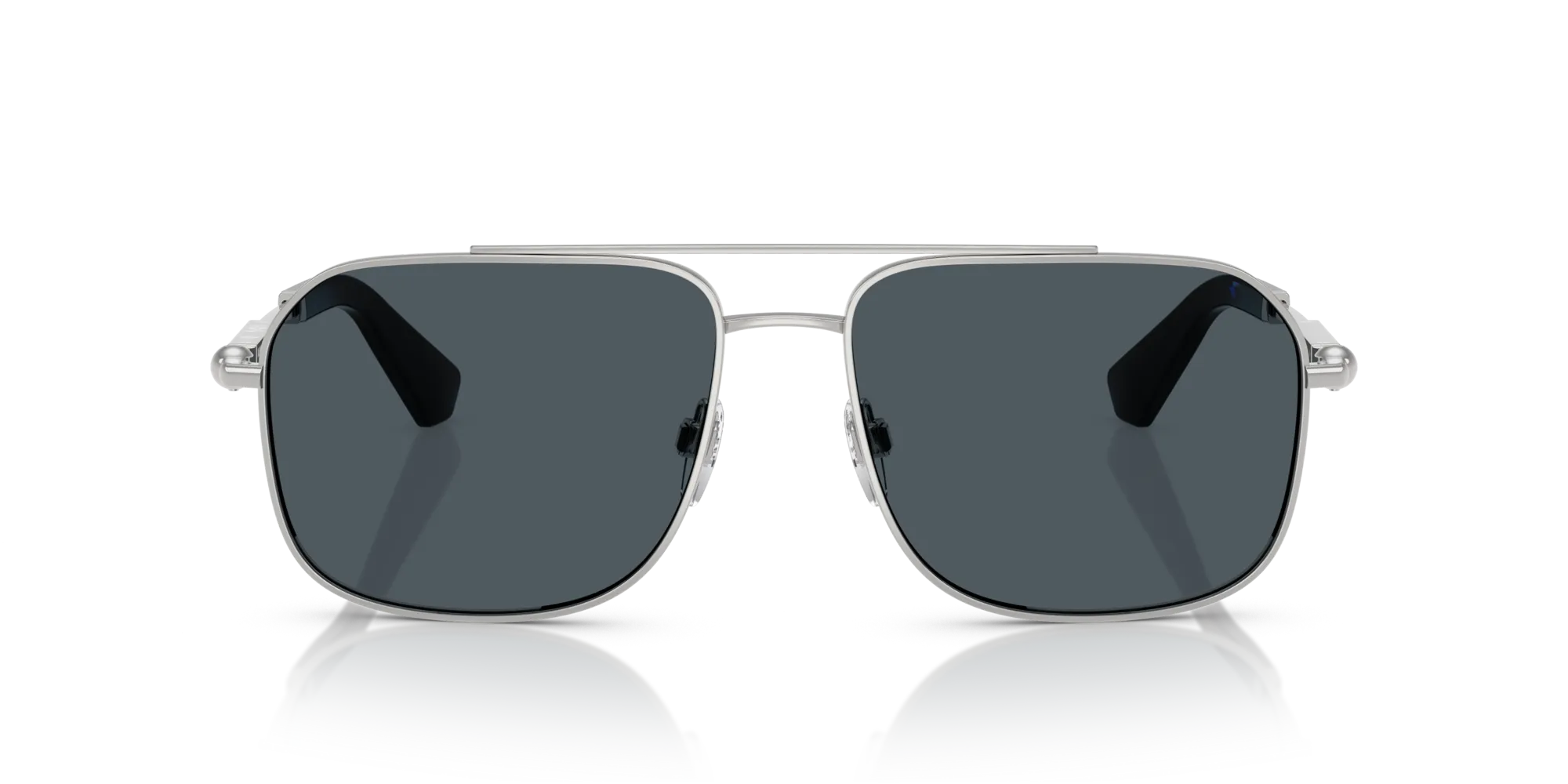Burberry BE3159 100587 Occhiali da sole Metallo Argento Grigio Squadrata Normale - immagine 3