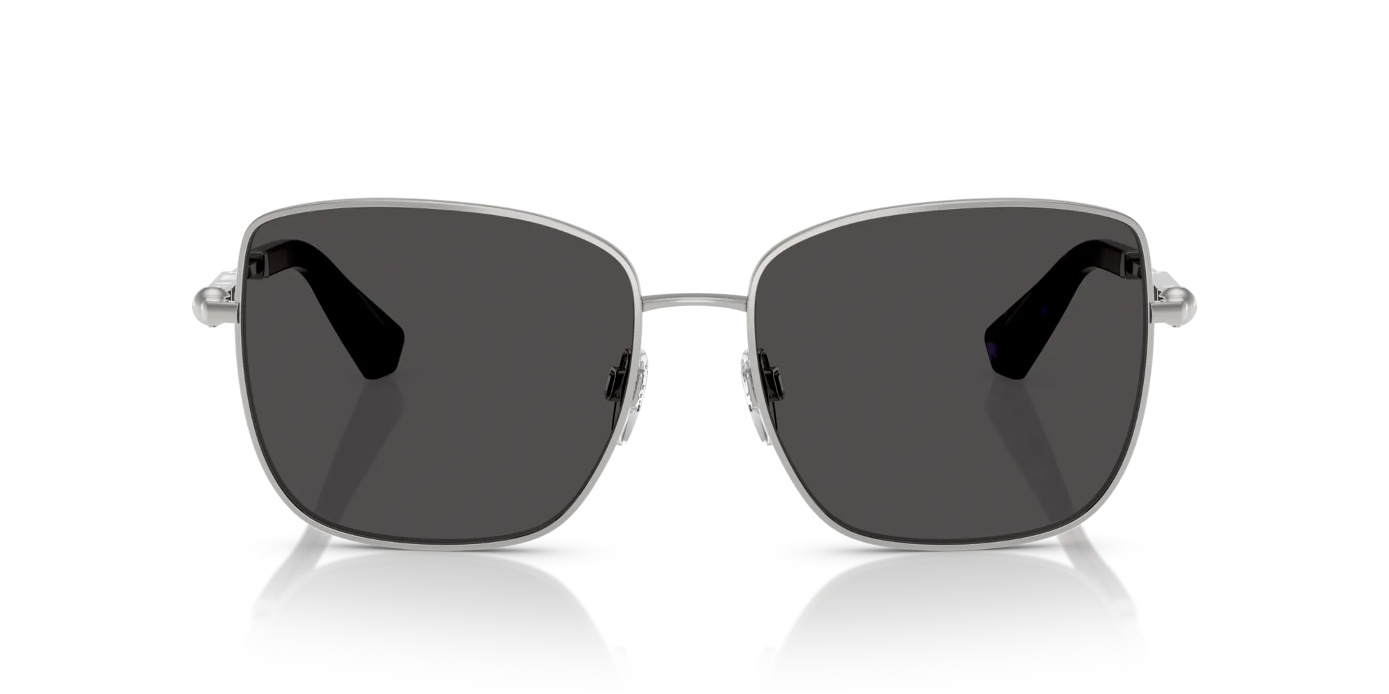 Burberry BE3158 100587 Occhiali da sole Metallo Argento Grigio Squadrata Normale - immagine 3