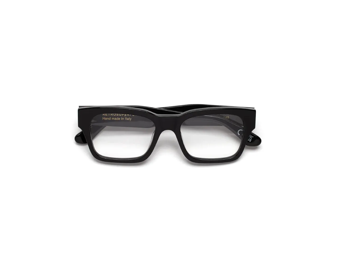 Retrosuperfuture I2L NUMERO 119 BLACK Montature da vista Acetato Nero Squadrata - immagine 2