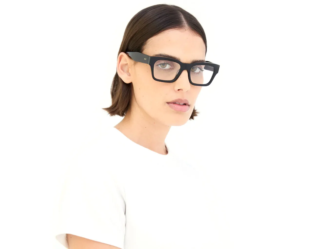 Retrosuperfuture I2L NUMERO 119 BLACK Montature da vista Acetato Nero Squadrata - immagine 3