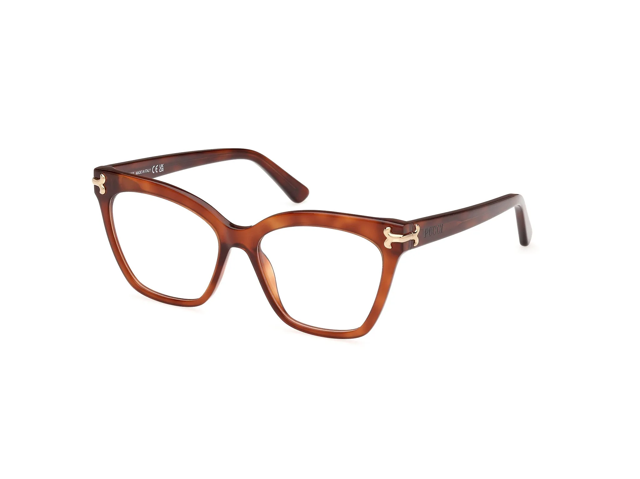 Emilio Pucci EP5235 53 Montature da vista Acetato Havana Farfalla Normale - immagine 1