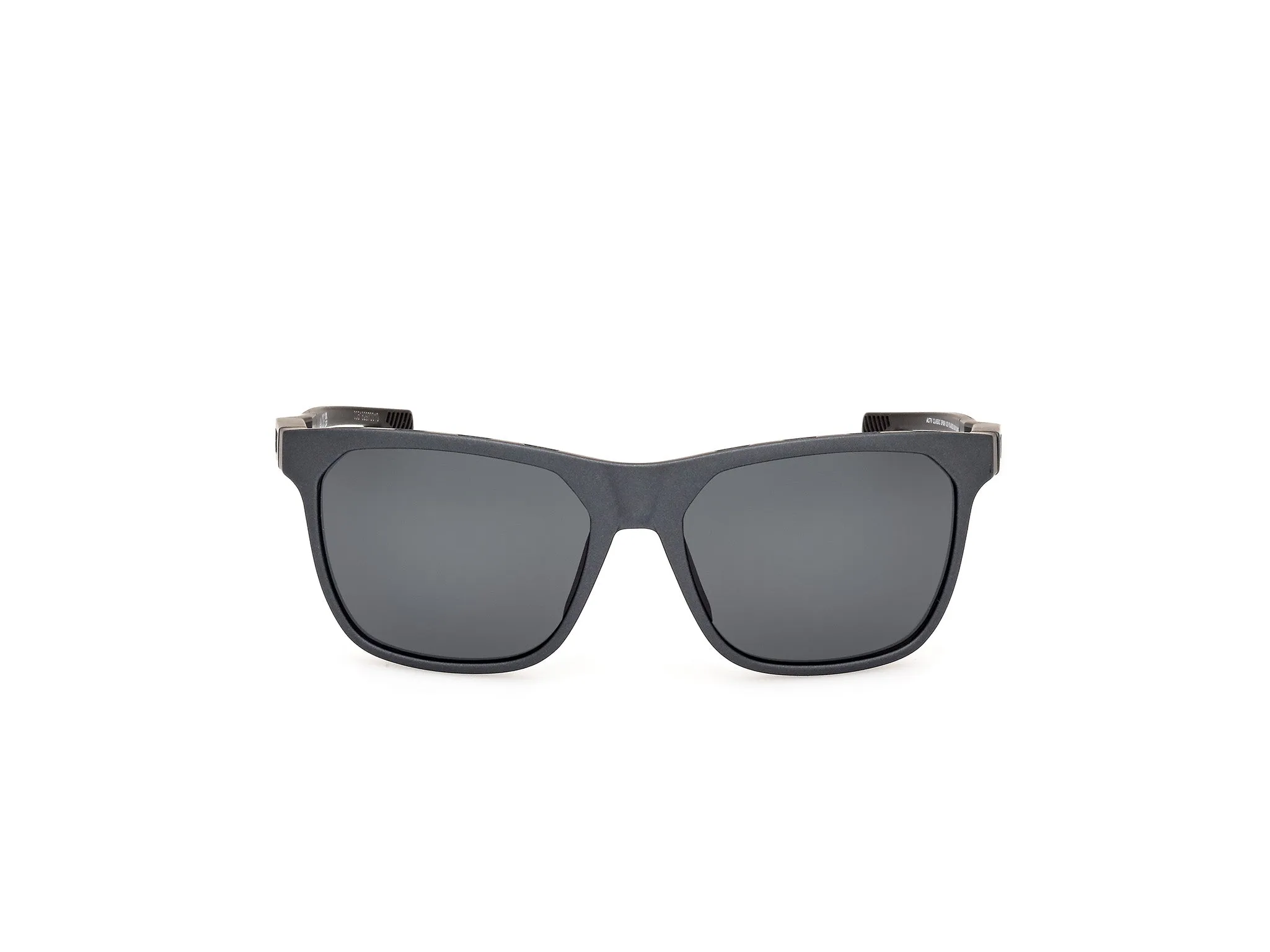 Adidas Sport SP0091 02D Occhiali da sole Iniettato Nero Fumo Squadrata Polarizzata - immagine 2