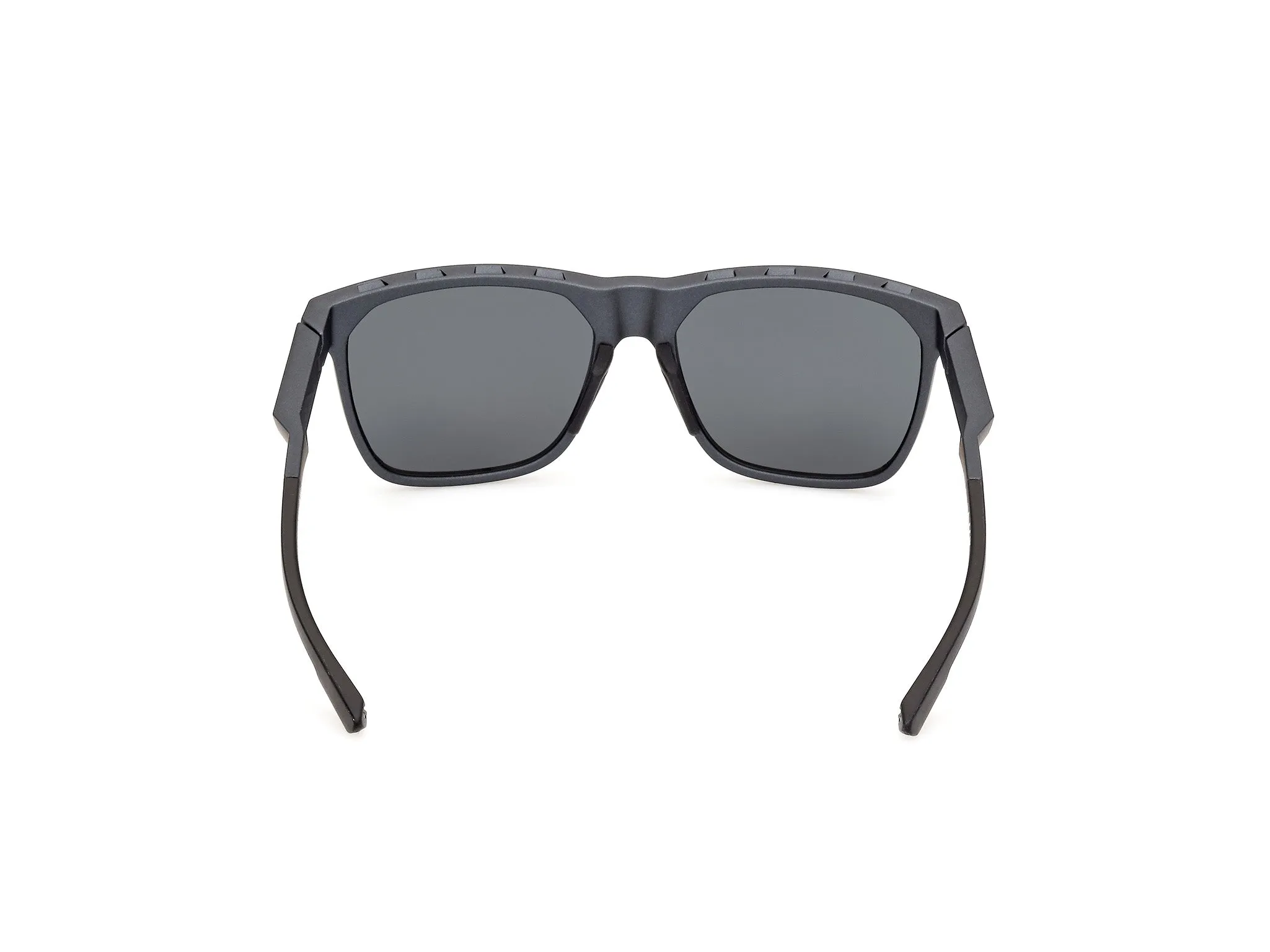 Adidas Sport SP0091 02D Occhiali da sole Iniettato Nero Fumo Squadrata Polarizzata - immagine 4