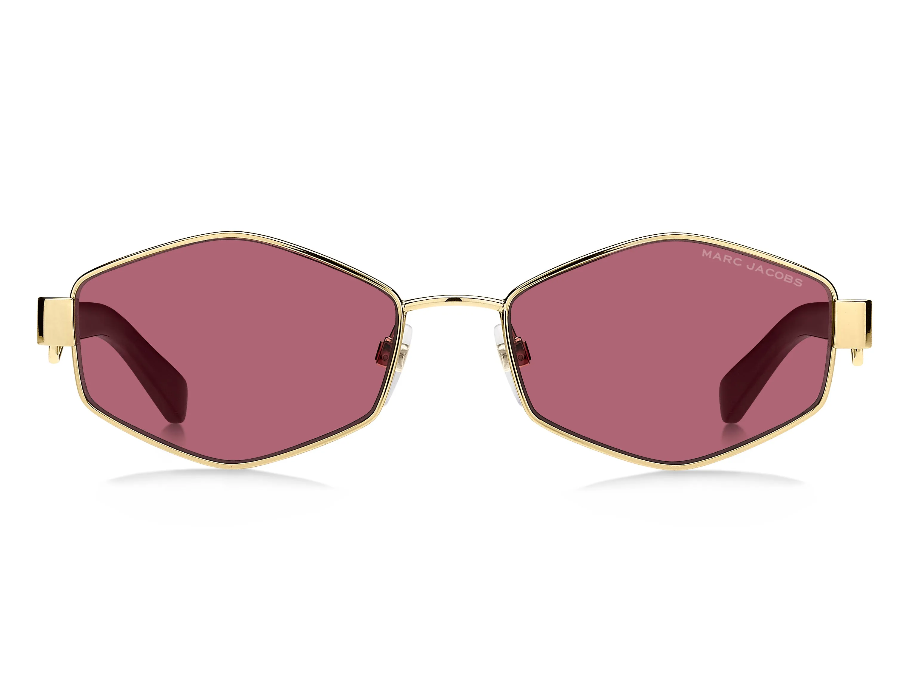 Marc Jacobs Marc Jacobs MARC 496/S Y11/VC Occhiali da sole Rosa Squadrata Antiriflesso - immagine 2