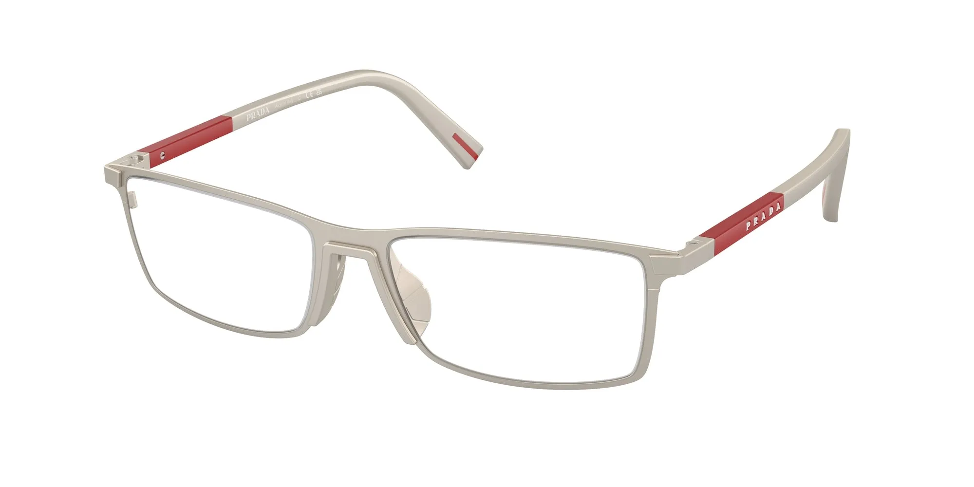 Prada Linea Rossa PS 53QV 18X1O1 Montature da vista Metallo Squadrata Normale - immagine 1