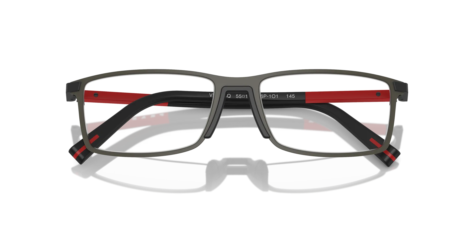 Prada Linea Rossa PS 53QV 06P1O1 Montature da vista Metallo Squadrata Normale - immagine 2