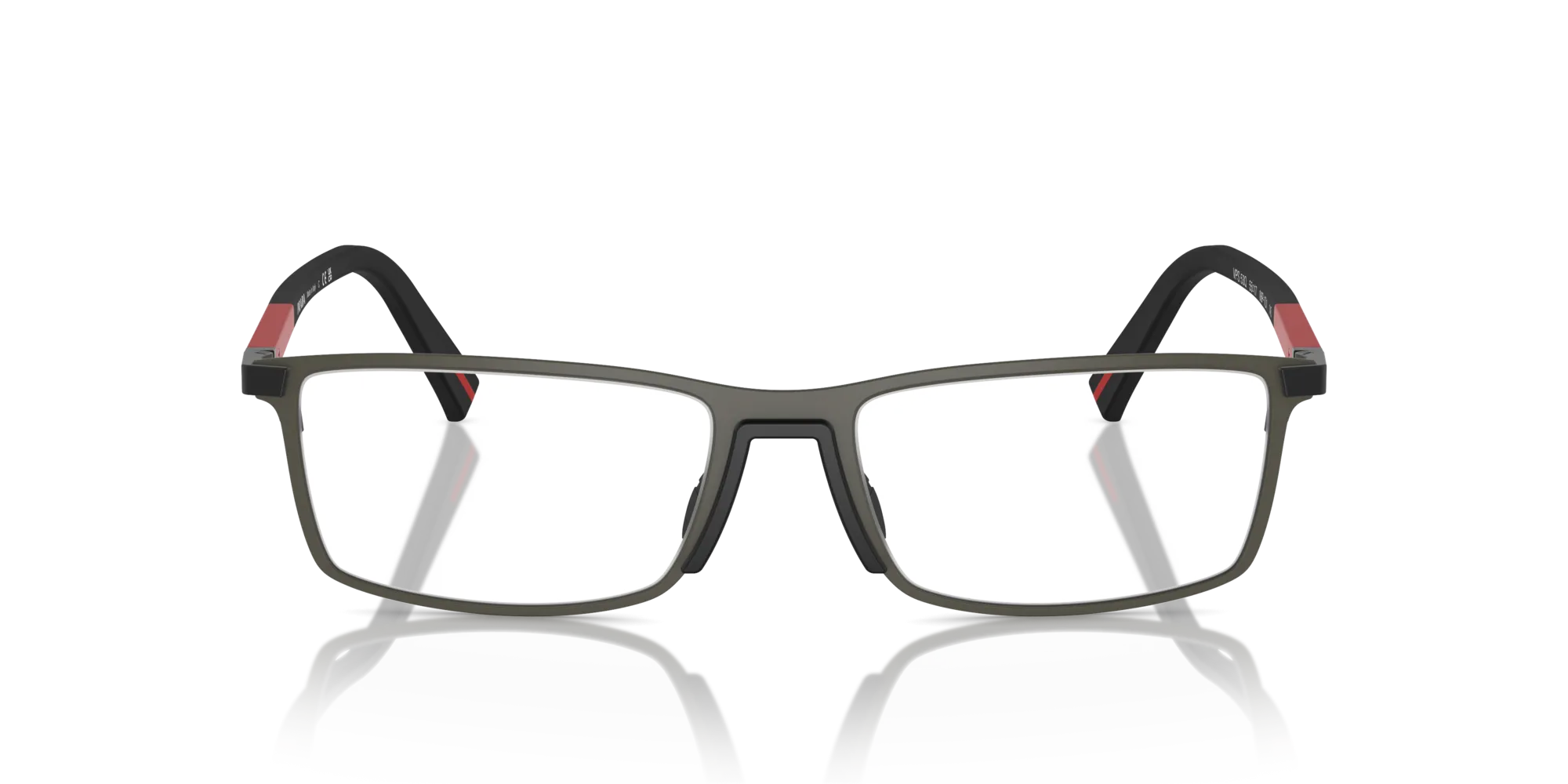Prada Linea Rossa PS 53QV 06P1O1 Montature da vista Metallo Squadrata Normale - immagine 3