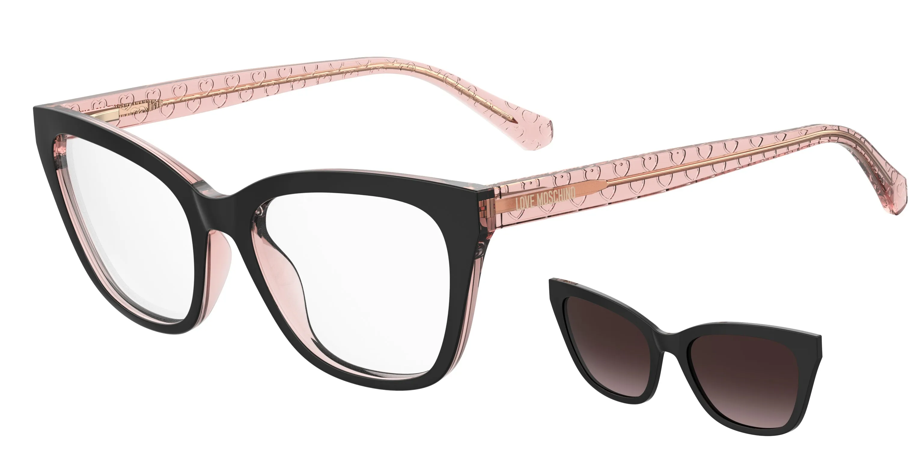 Moschino Moschino MOL071/CS 3H2/HA Occhiali da sole Marrone Sfumato - immagine 1