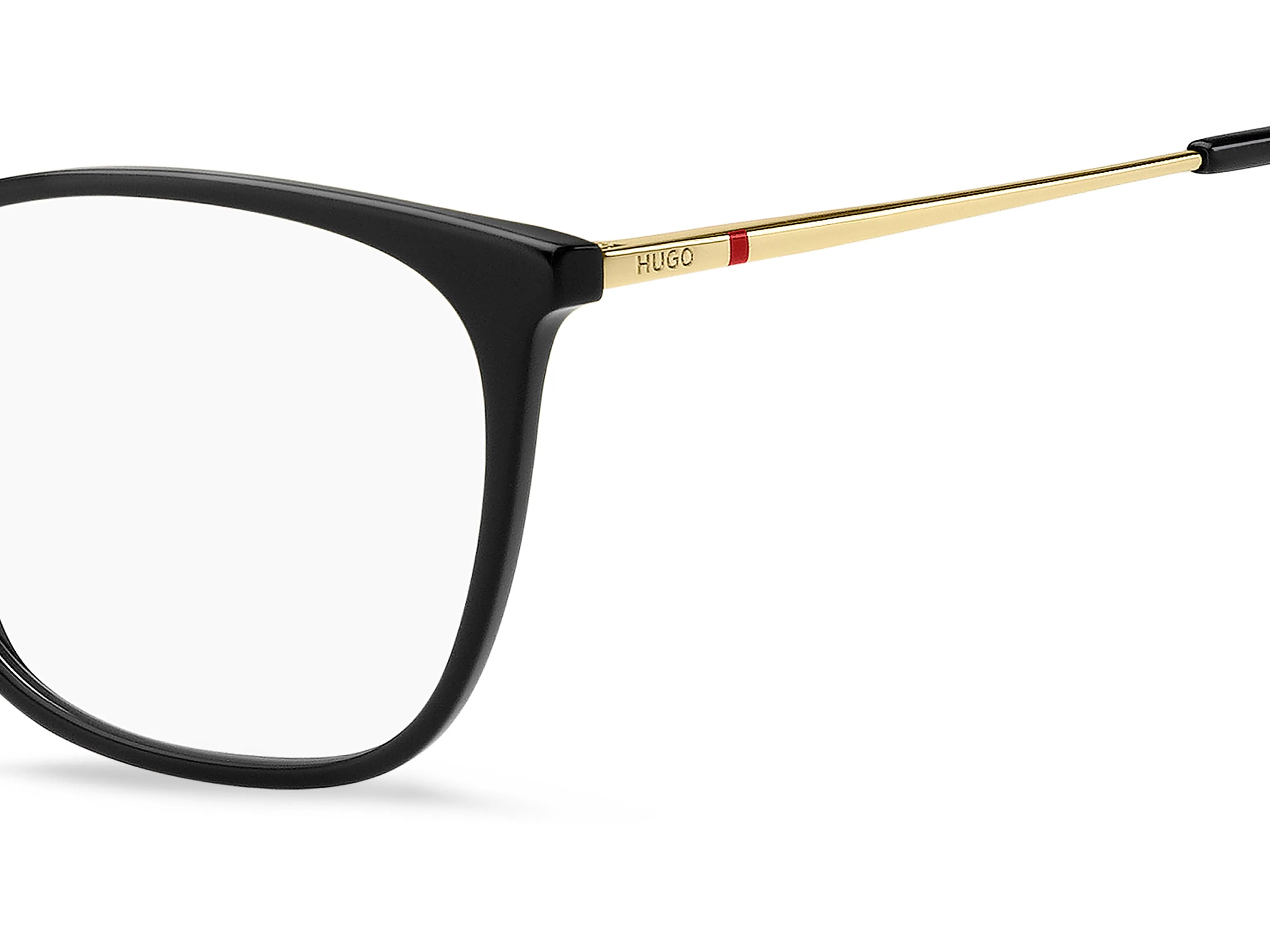 Hugo Boss HG 1294 OIT Montature da vista Acetato Nero Farfalla - immagine 3