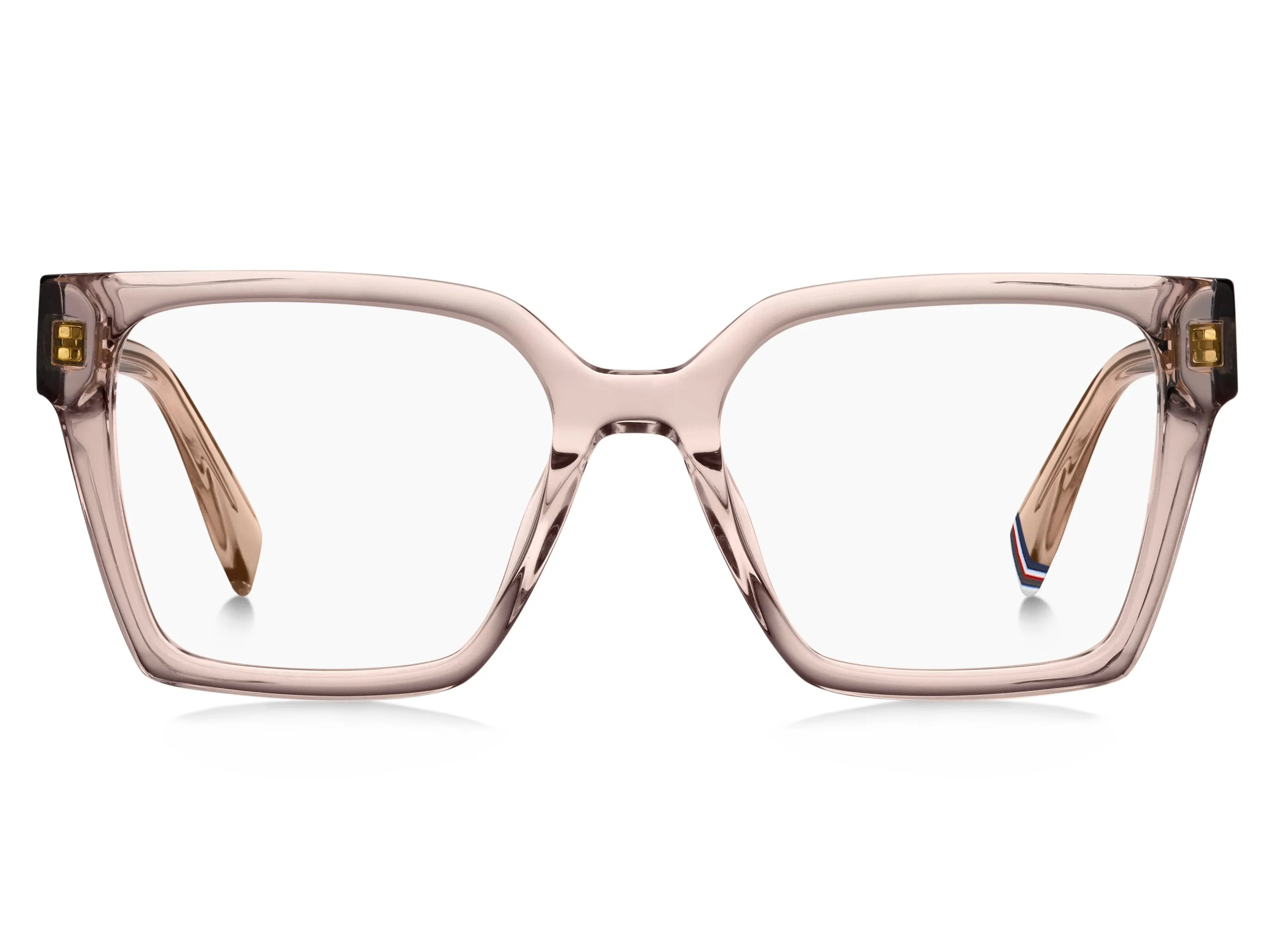 Tommy Hilfiger TH 2103 35J Montature da vista Acetato Rosa Squadrata - immagine 2