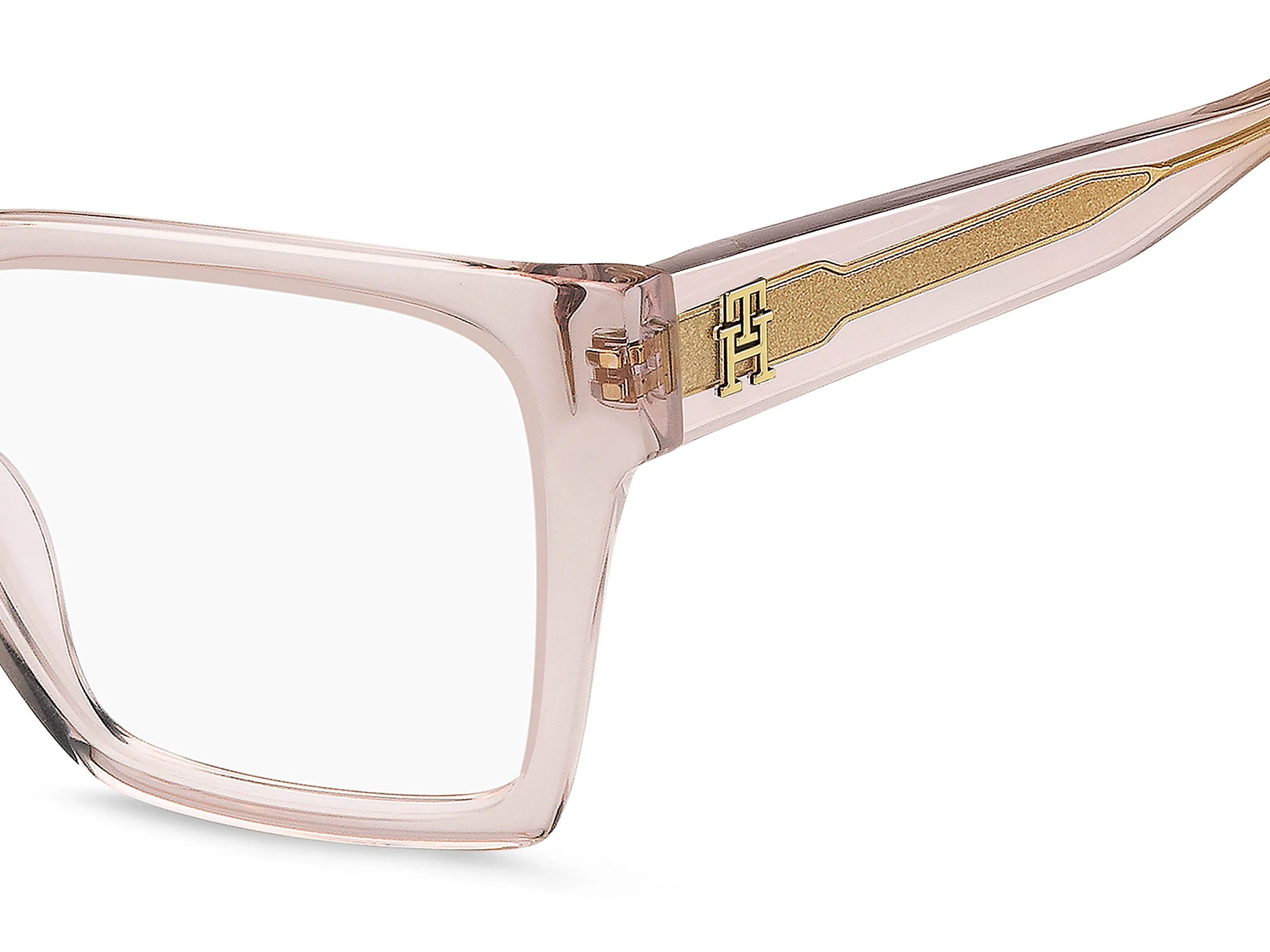 Tommy Hilfiger TH 2103 35J Montature da vista Acetato Rosa Squadrata - immagine 3