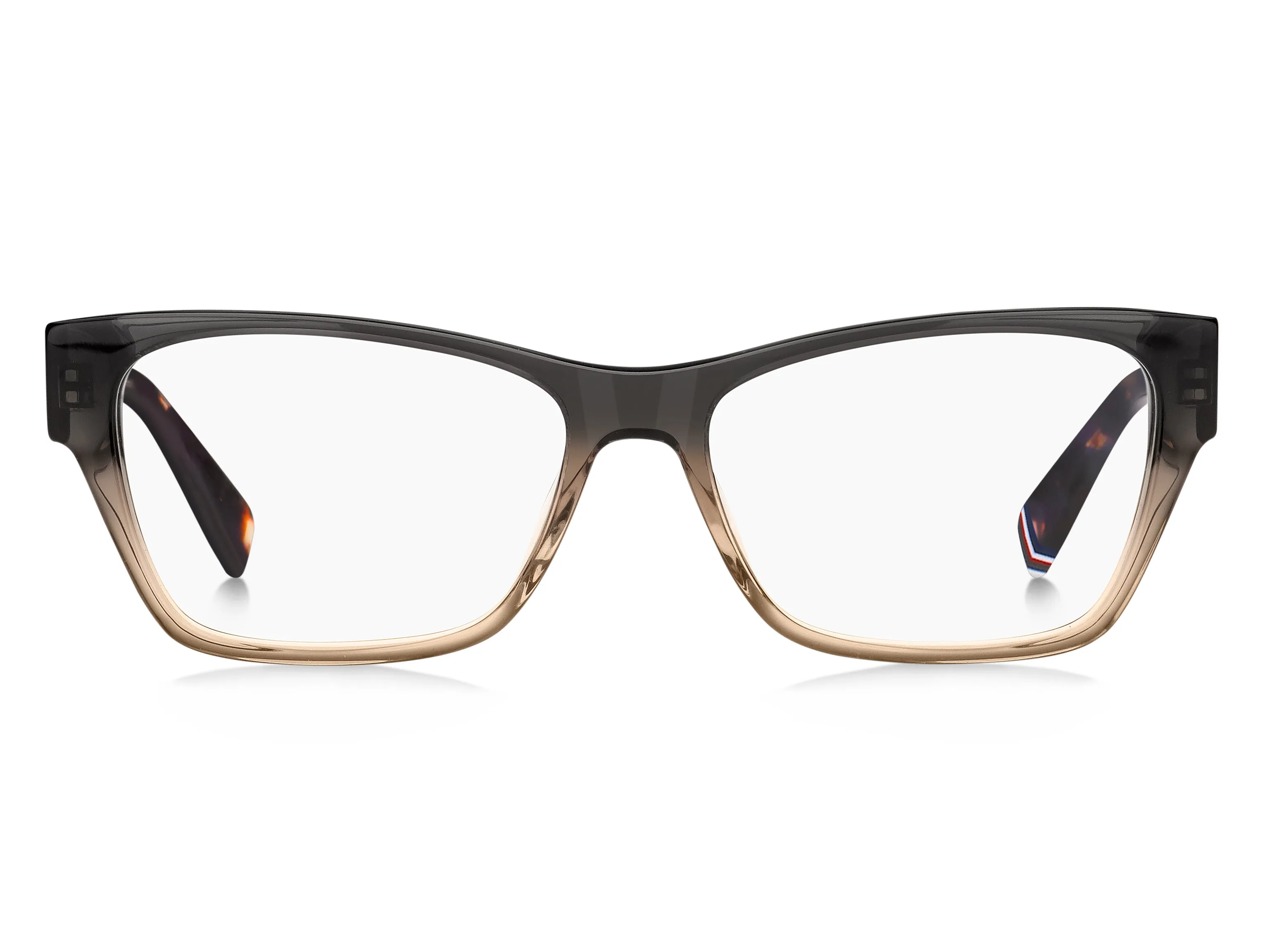 Tommy Hilfiger TH 2104 TV7 Montature da vista Acetato Marrone Squadrata - immagine 2