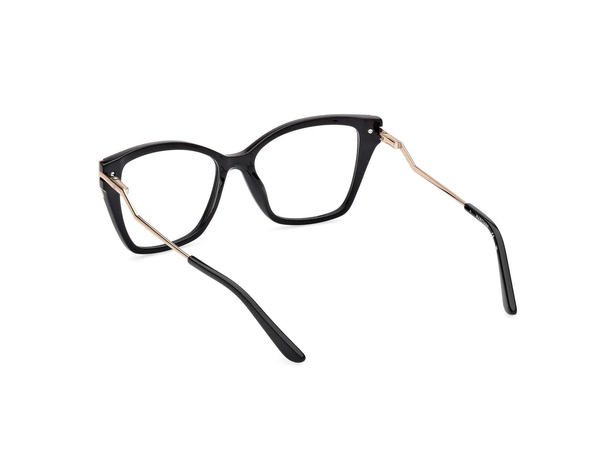 Guess by Marciano GM0399 1 Montature da vista Acetato Nero Squadrata Normale - immagine 4