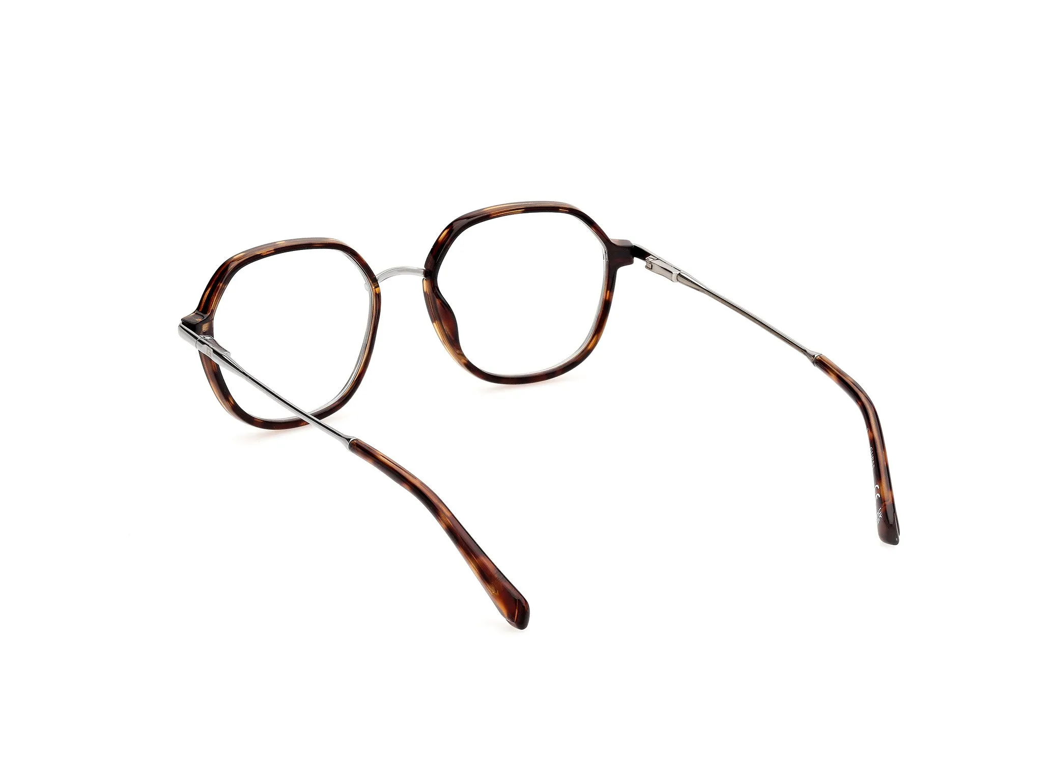 Guess GU50098 52 Montature da vista Iniettato Havana Rotonda Normale - immagine 4
