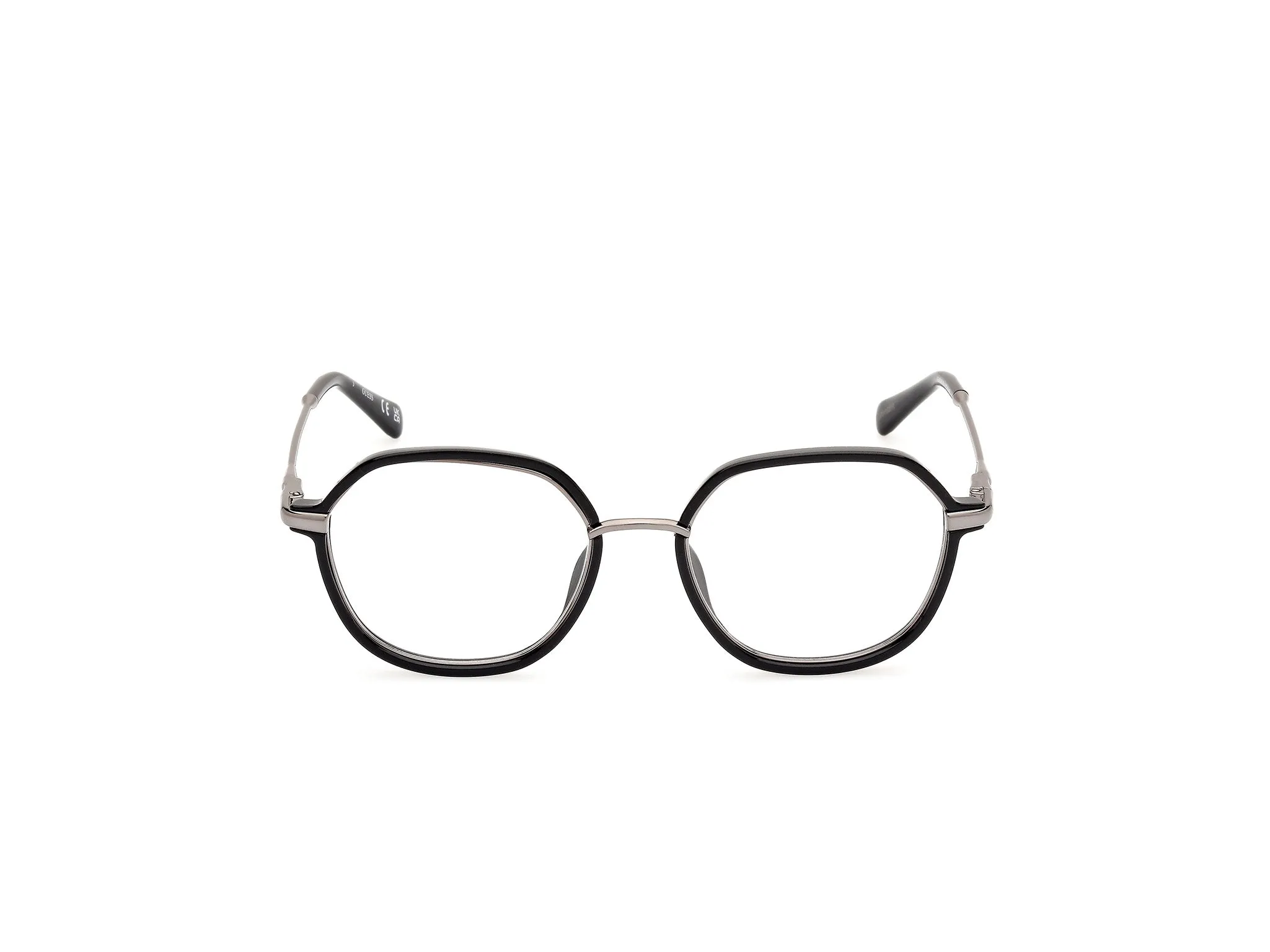 Guess GU50098 1 Montature da vista Iniettato Nero Rotonda Normale - immagine 3